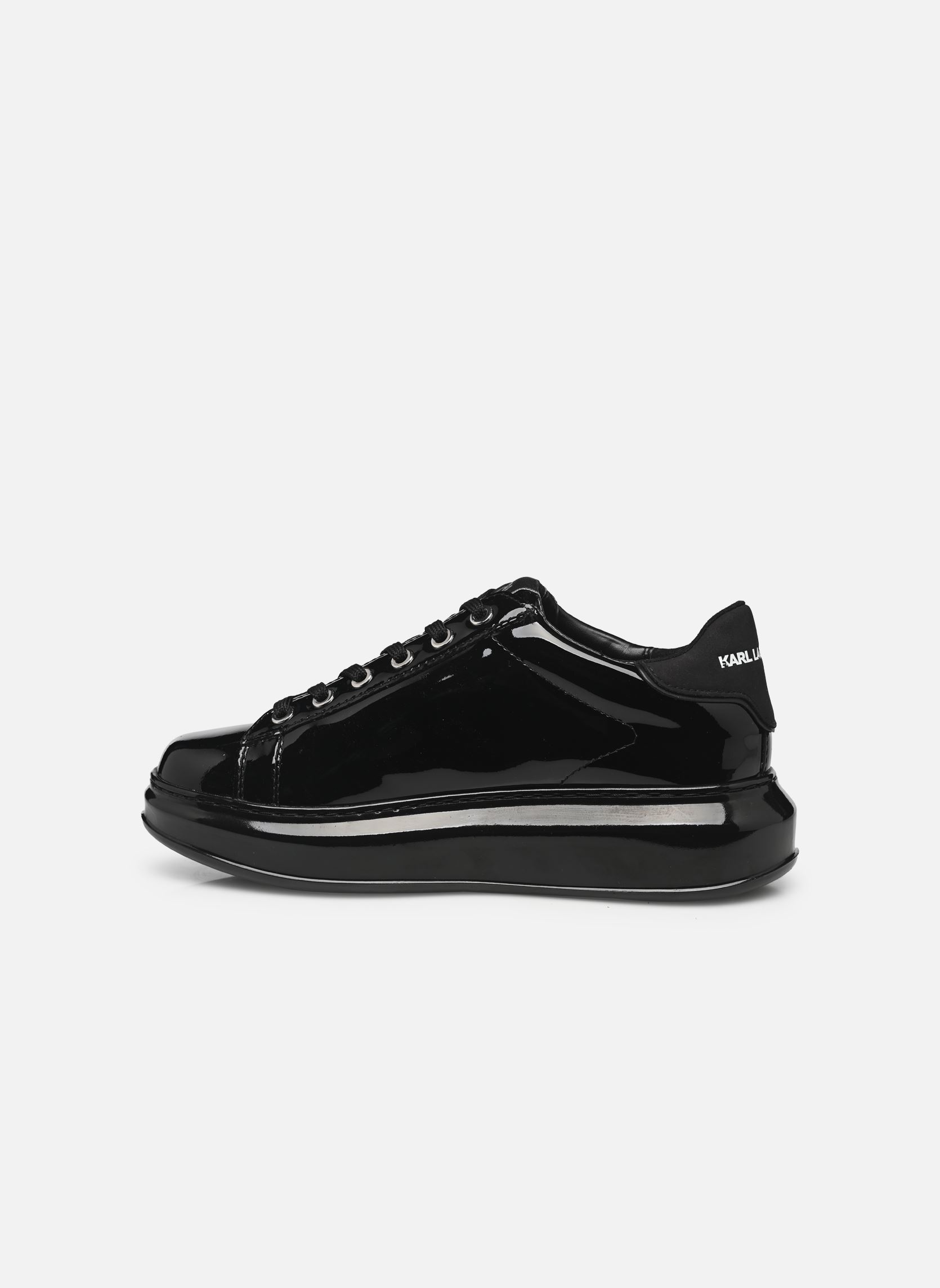 Baskets basses KAPRI NFT Shine Lo Lace femme noir Karl Lagerfeld Baskets basses KAPRI NFT Shine Lo Lace femme noir Black Patent Lthr