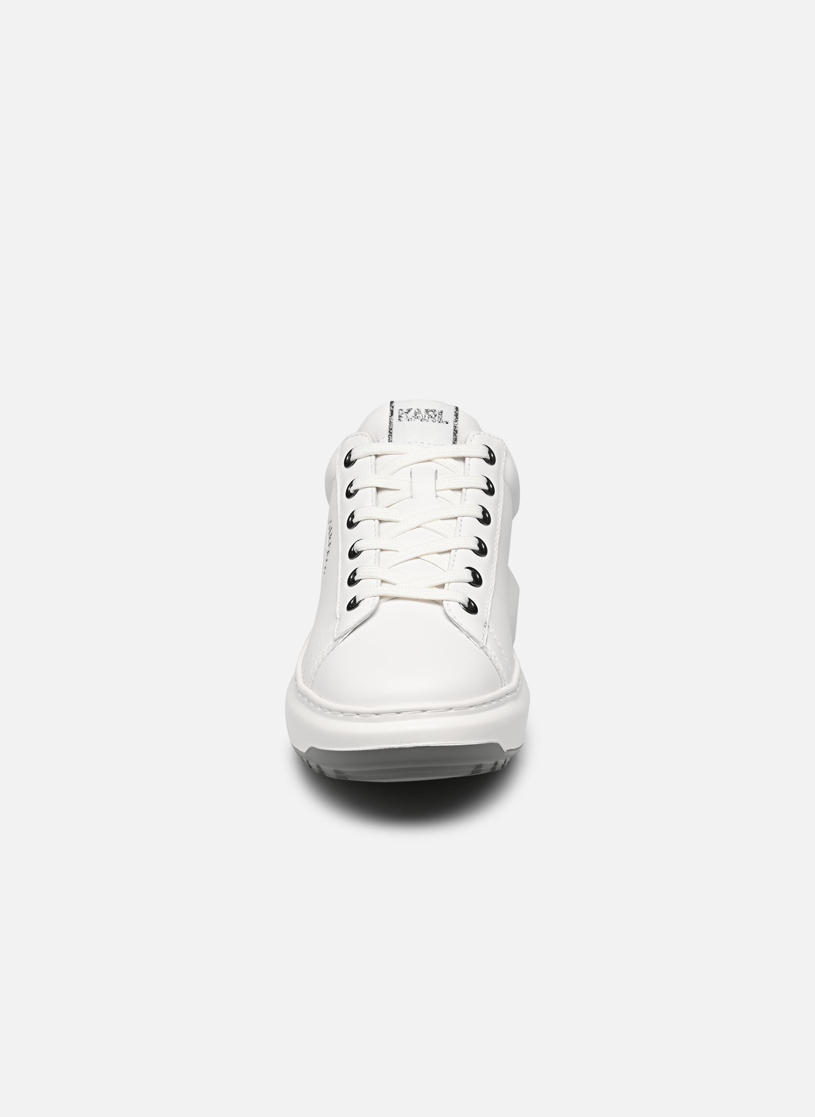 Baskets basses KAPRI LUG Maison Karl Lace femme blanc Karl Lagerfeld Baskets basses KAPRI LUG Maison Karl Lace femme blanc White Lthr W/Silver
