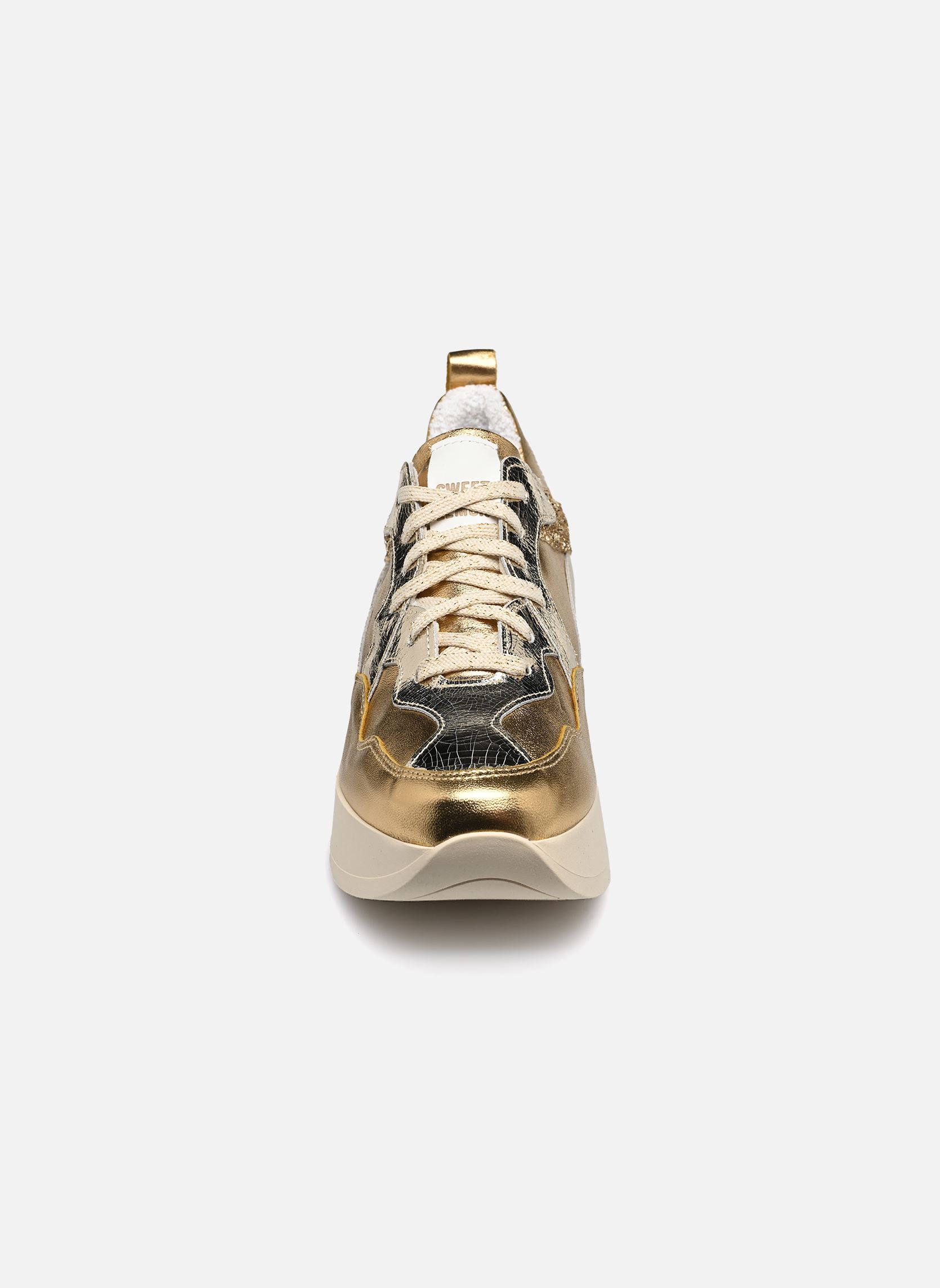 Sneakers L.73.BIBLOS dames goud en brons Sweet Lemon Sneakers L.73.BIBLOS dames goud en brons MULTI ORO