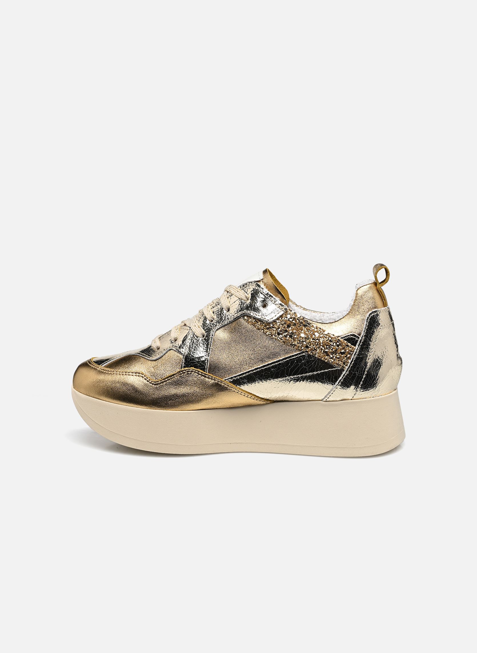 Sneakers L.73.BIBLOS dames goud en brons Sweet Lemon Sneakers L.73.BIBLOS dames goud en brons MULTI ORO