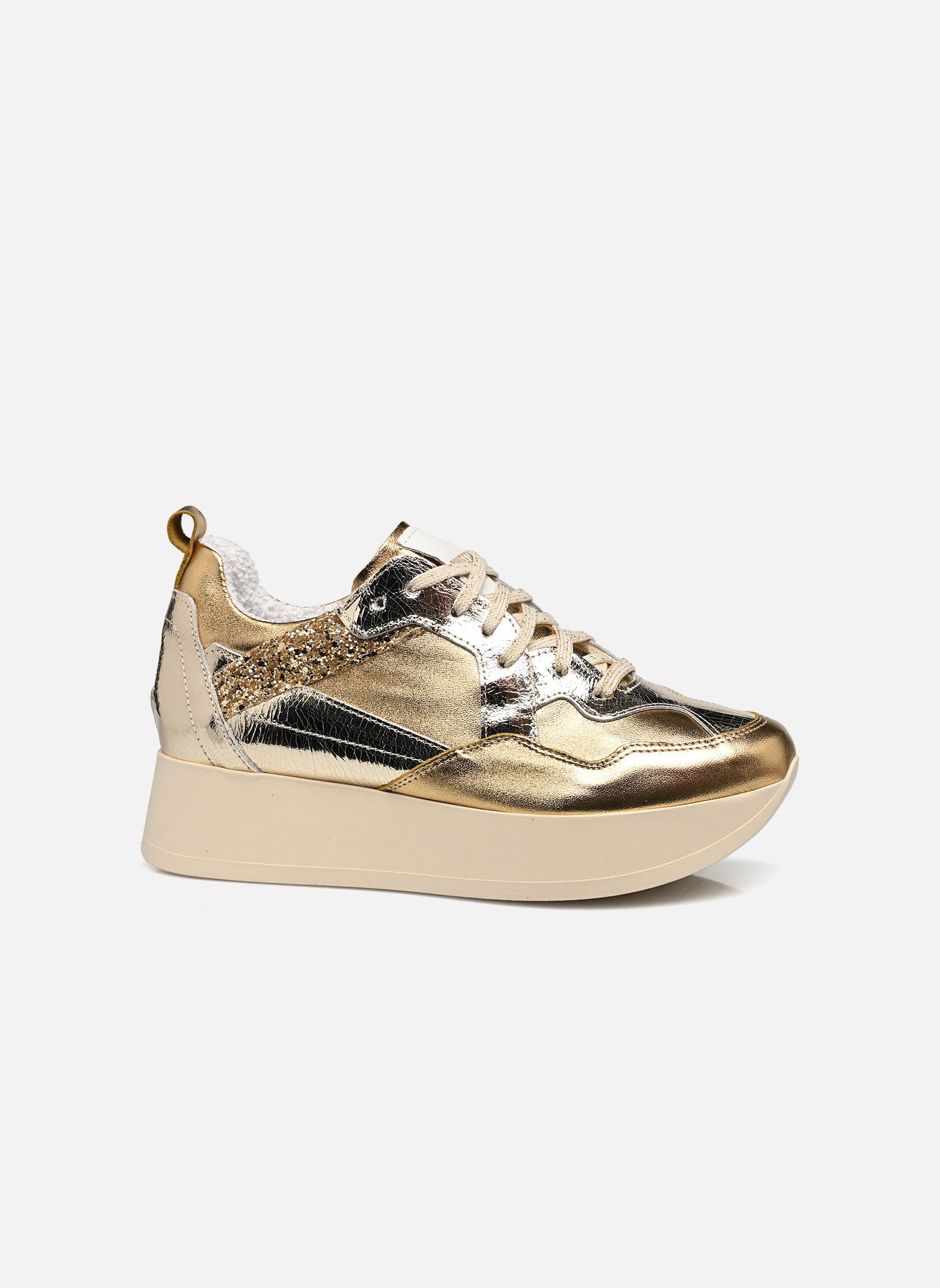 Sneakers L.73.BIBLOS dames goud en brons Sweet Lemon Sneakers L.73.BIBLOS dames goud en brons MULTI ORO