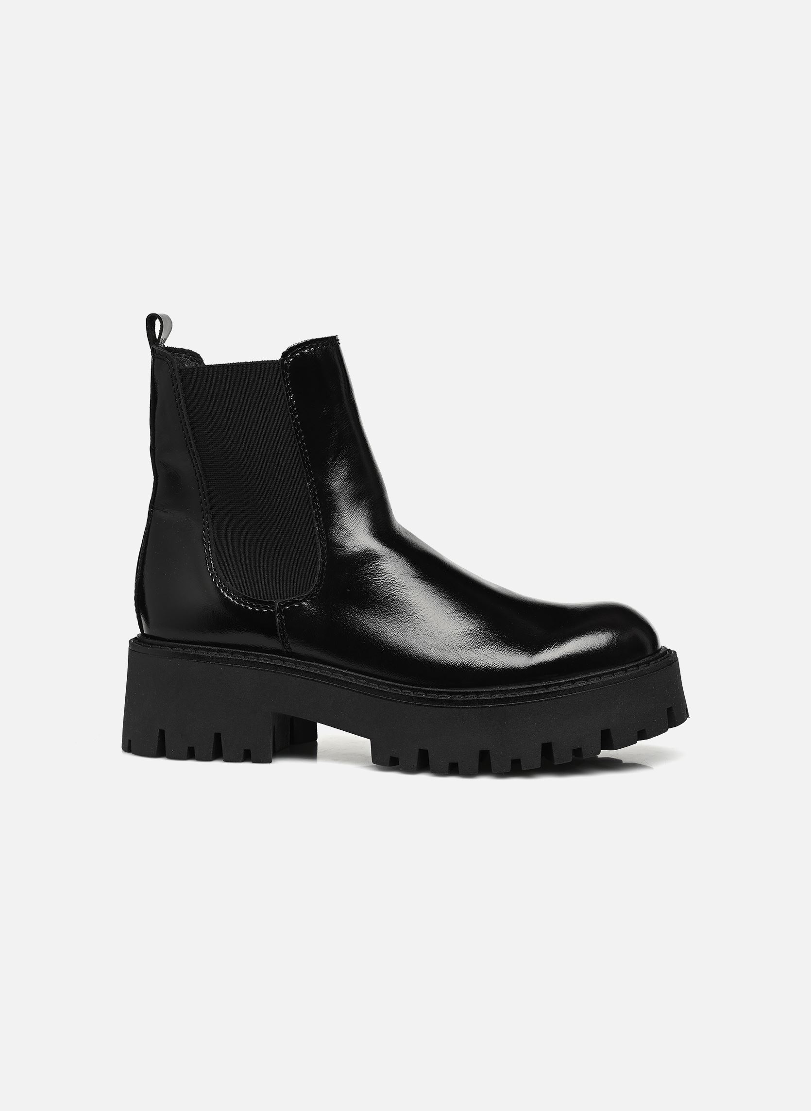 Enkellaarzen en boots L.86.FAKI dames zwart Sweet Lemon Enkellaarzen en boots L.86.FAKI dames zwart Nero