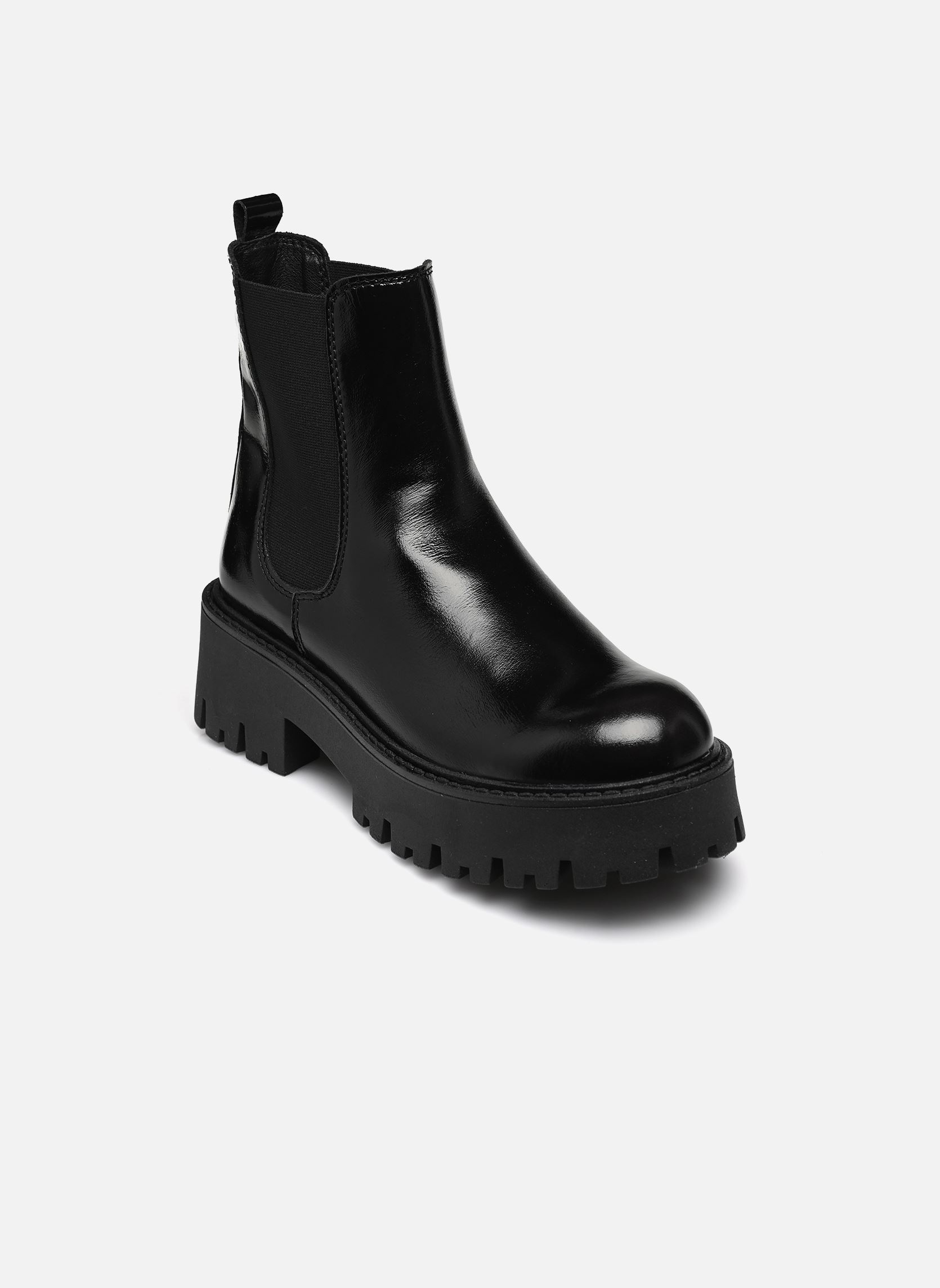 Enkellaarzen en boots L.86.FAKI dames zwart Sweet Lemon Enkellaarzen en boots L.86.FAKI dames zwart Nero