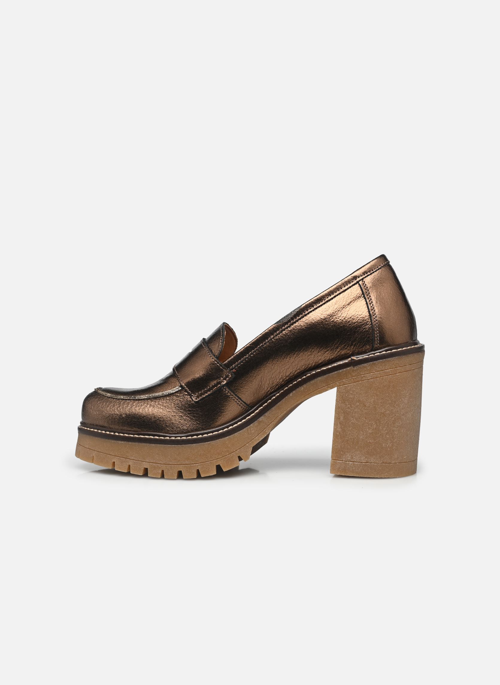 Mocassini L.62.NINONA donna oro e bronzo Sweet Lemon Mocassini L.62.NINONA donna oro e bronzo Bronce
