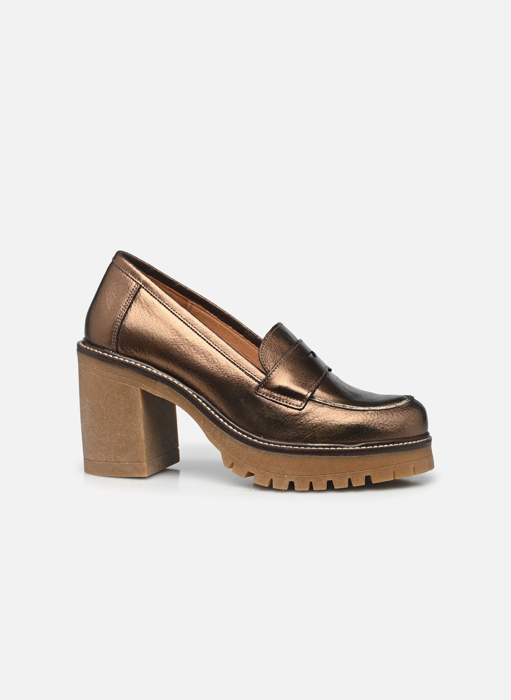Mocassini L.62.NINONA donna oro e bronzo Sweet Lemon Mocassini L.62.NINONA donna oro e bronzo Bronce