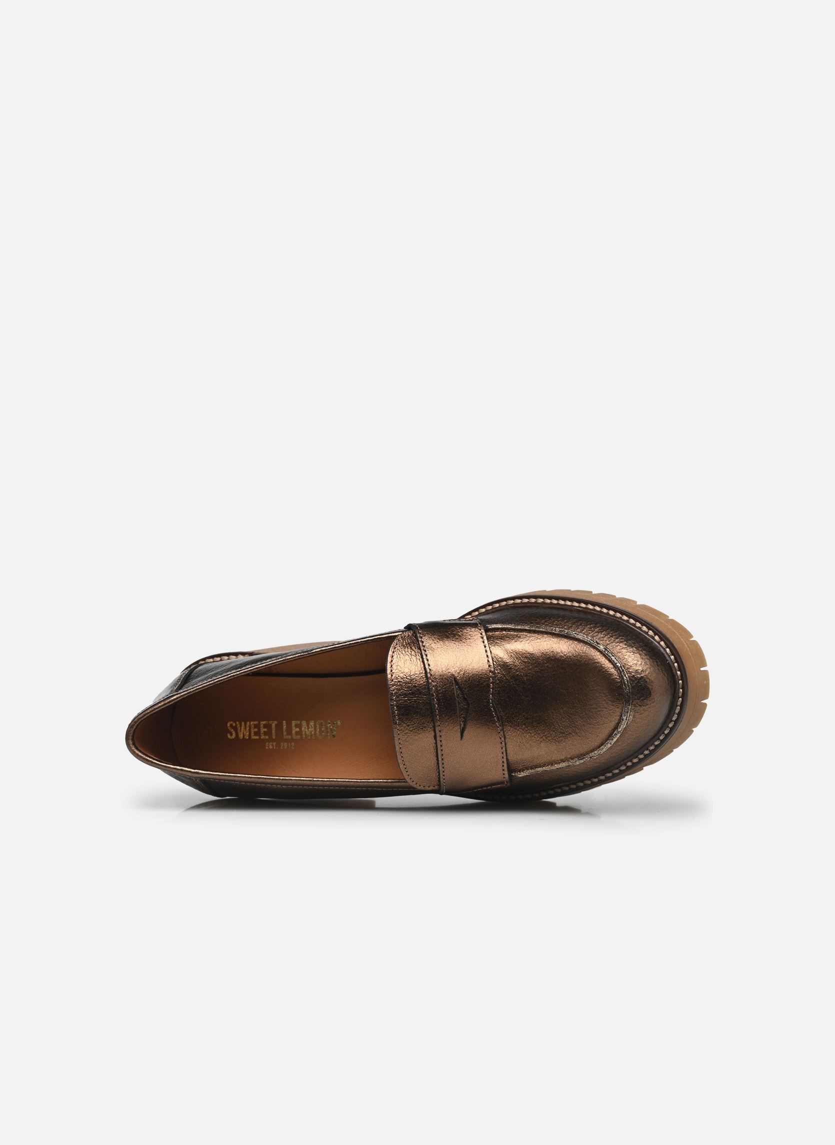 Mocassini L.62.NINONA donna oro e bronzo Sweet Lemon Mocassini L.62.NINONA donna oro e bronzo Bronce