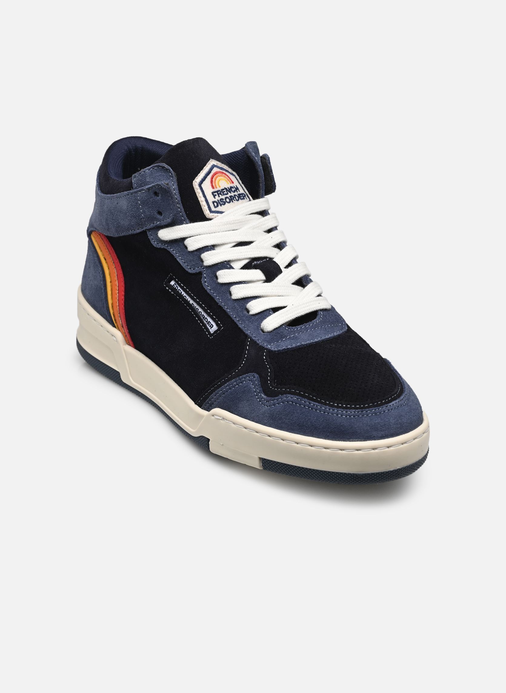 Knöchelhohe Sneaker Mid Rainbow M herren blau French Disorder Knöchelhohe Sneaker Mid Rainbow M herren blau MARINE