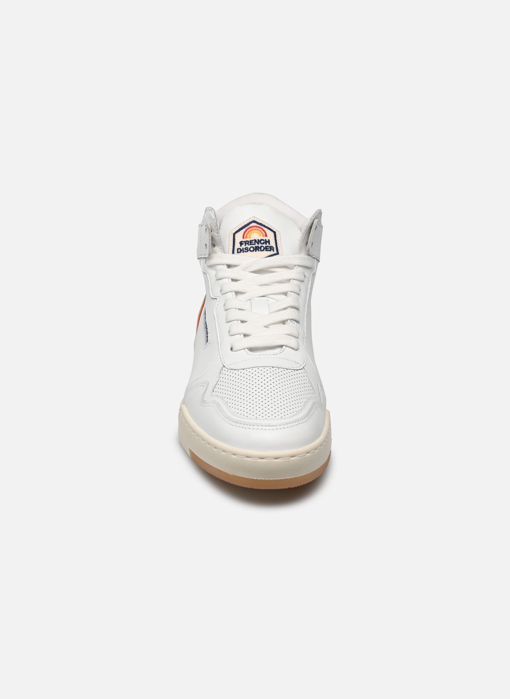 Knöchelhohe Sneaker Mid Rainbow M herren weiß French Disorder Knöchelhohe Sneaker Mid Rainbow M herren weiß BLANC