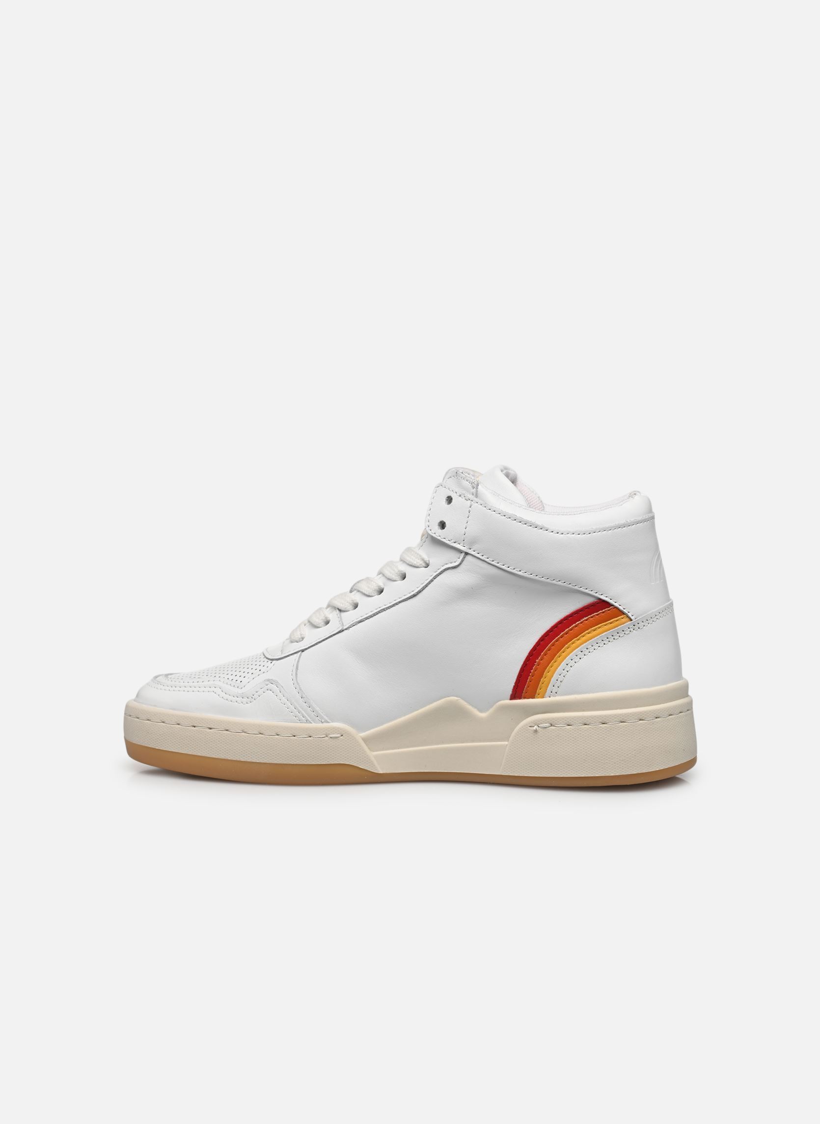 Knöchelhohe Sneaker Mid Rainbow W damen weiß French Disorder Knöchelhohe Sneaker Mid Rainbow W damen weiß BLANC