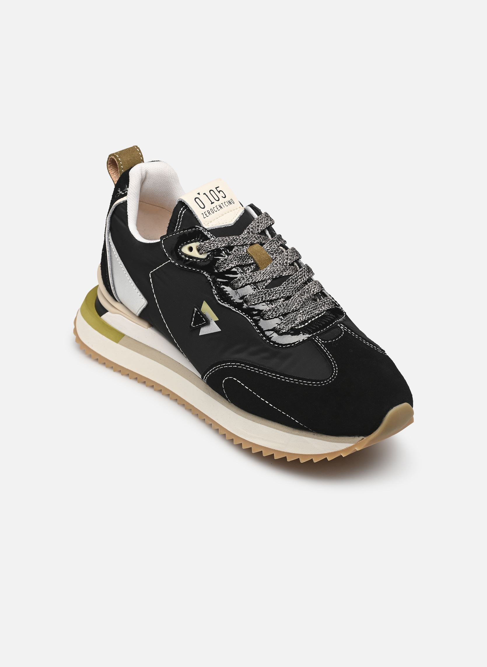 Sneakers LENOX dames zwart 0-105 Sneakers LENOX dames zwart Blk Silver