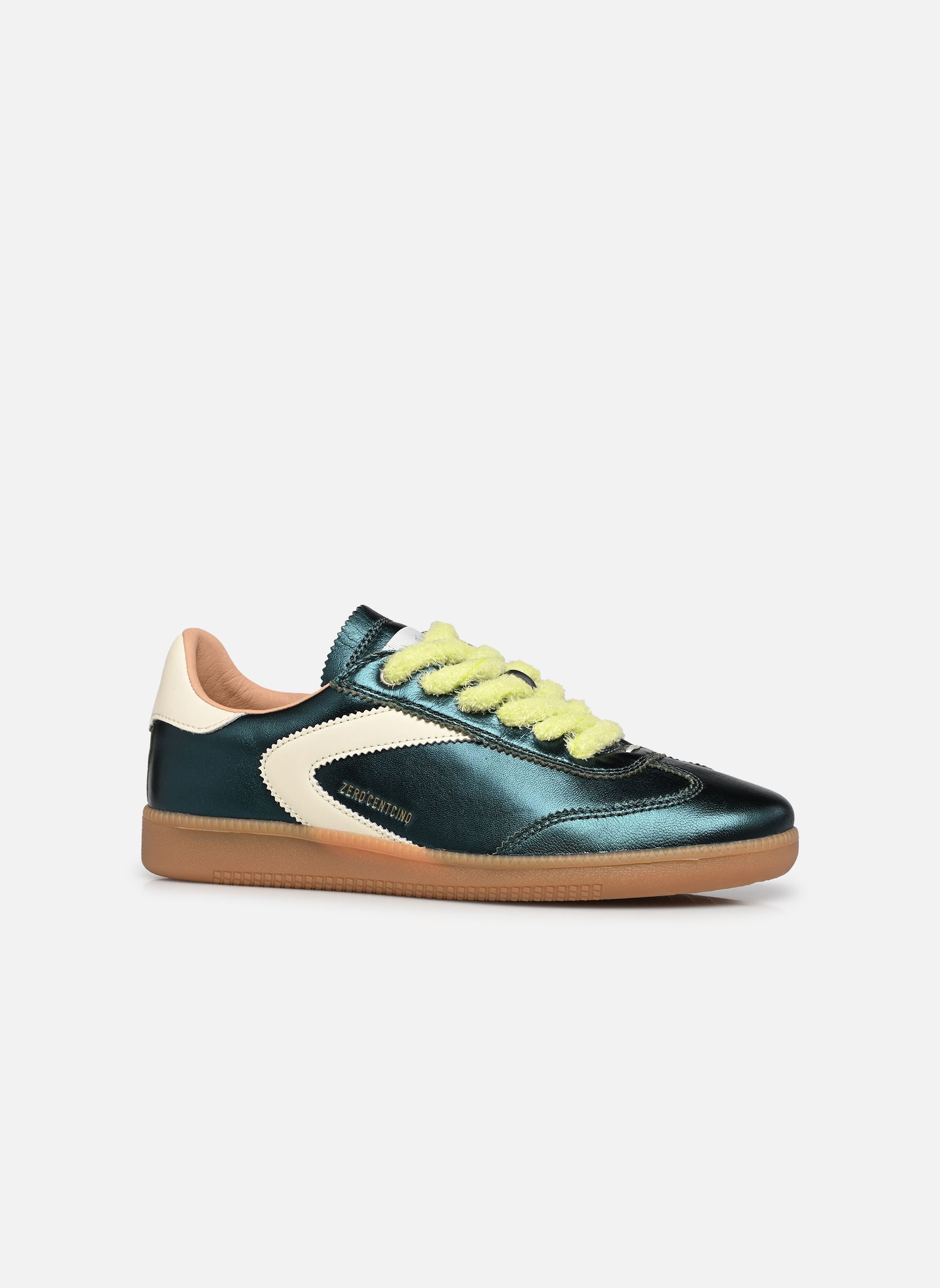 Lage sneakers NOVA dames groen 0-105 Lage sneakers NOVA dames groen METALLIC PETROL