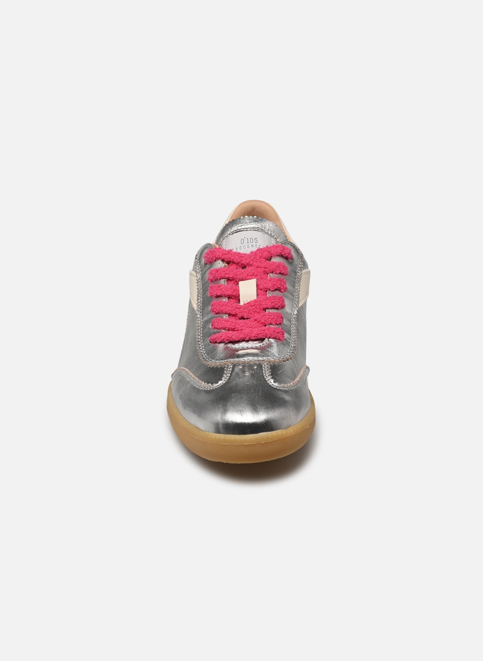 Niedrige Sneaker NOVA damen silber 0-105 Niedrige Sneaker NOVA damen silber METALIC SILVER