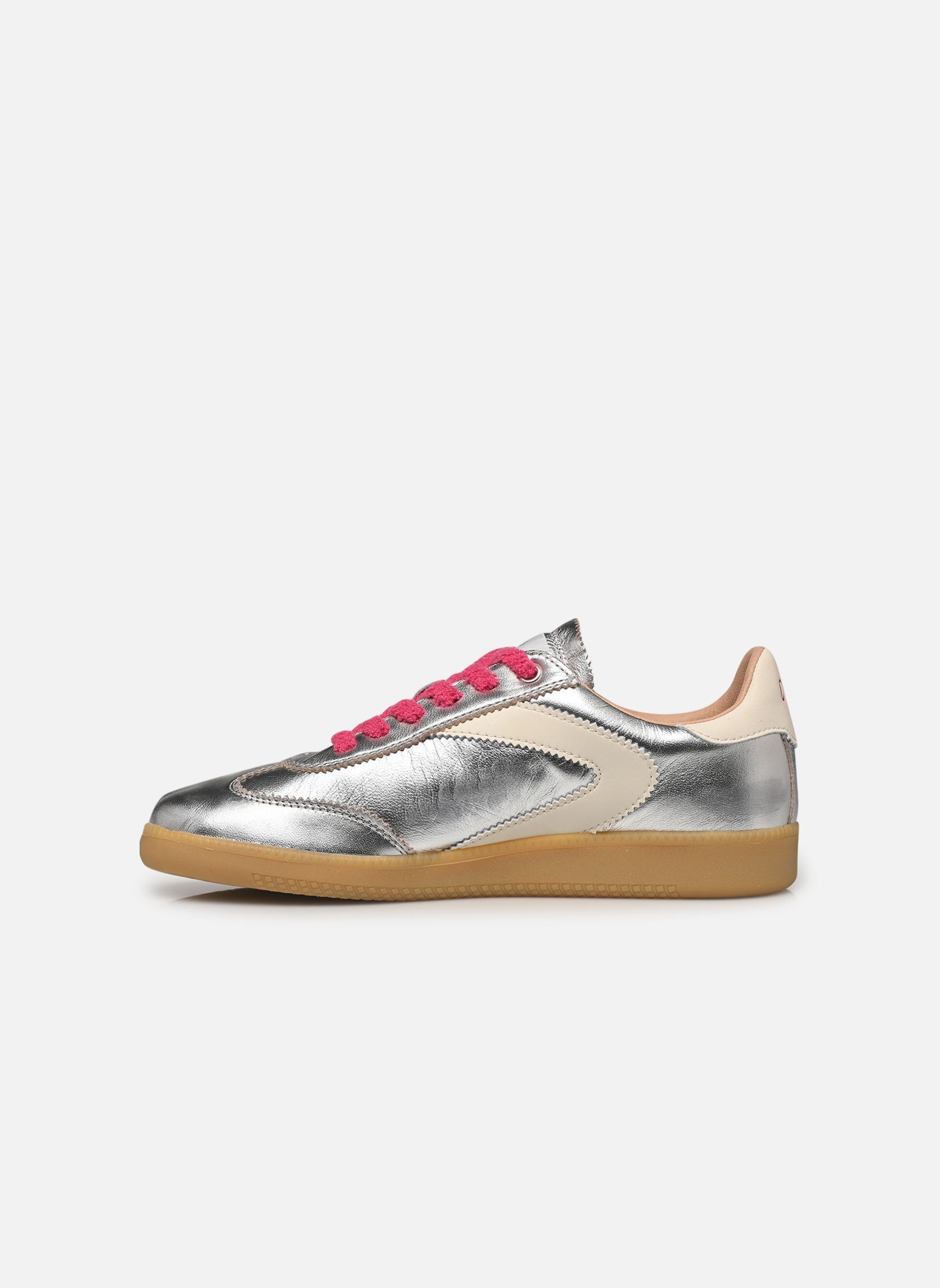 Niedrige Sneaker NOVA damen silber 0-105 Niedrige Sneaker NOVA damen silber METALIC SILVER