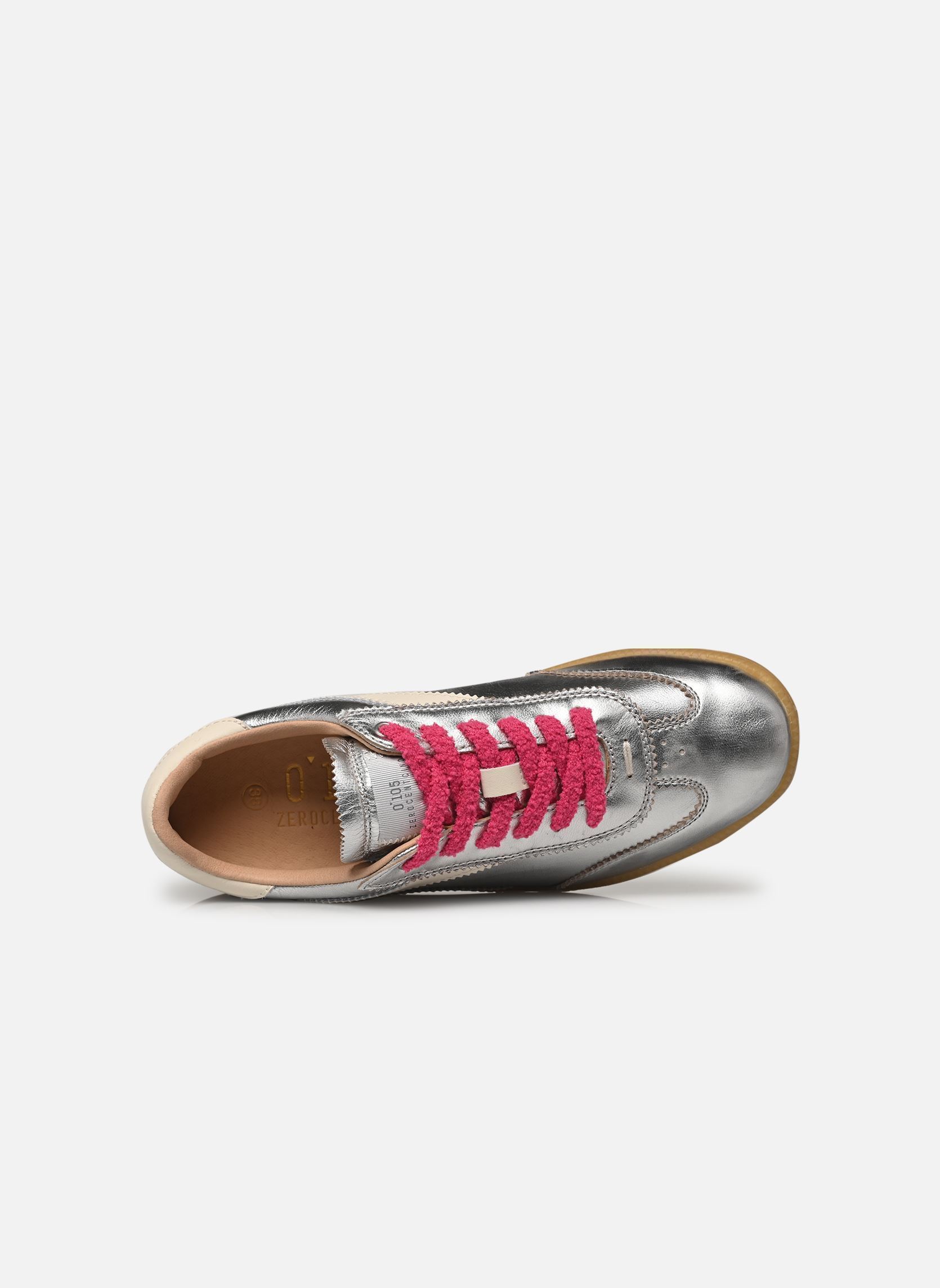 Niedrige Sneaker NOVA damen silber 0-105 Niedrige Sneaker NOVA damen silber METALIC SILVER