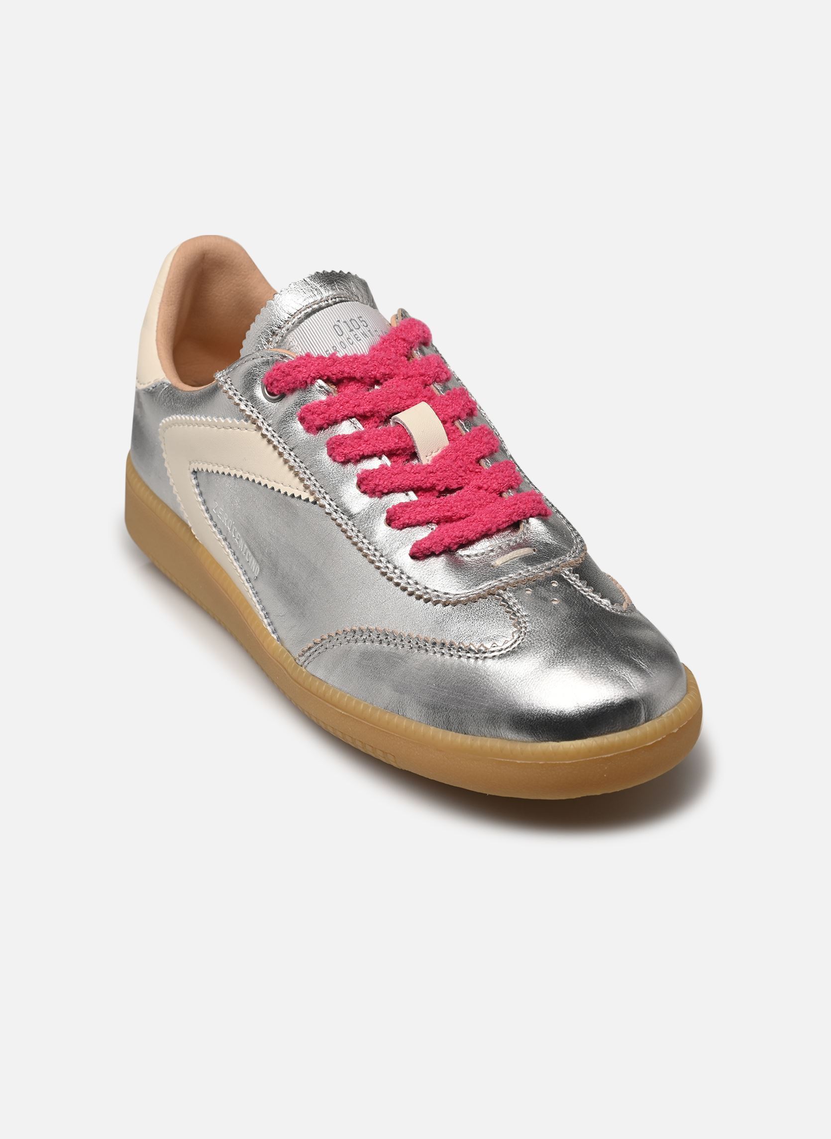Niedrige Sneaker NOVA damen silber 0-105 Niedrige Sneaker NOVA damen silber METALIC SILVER