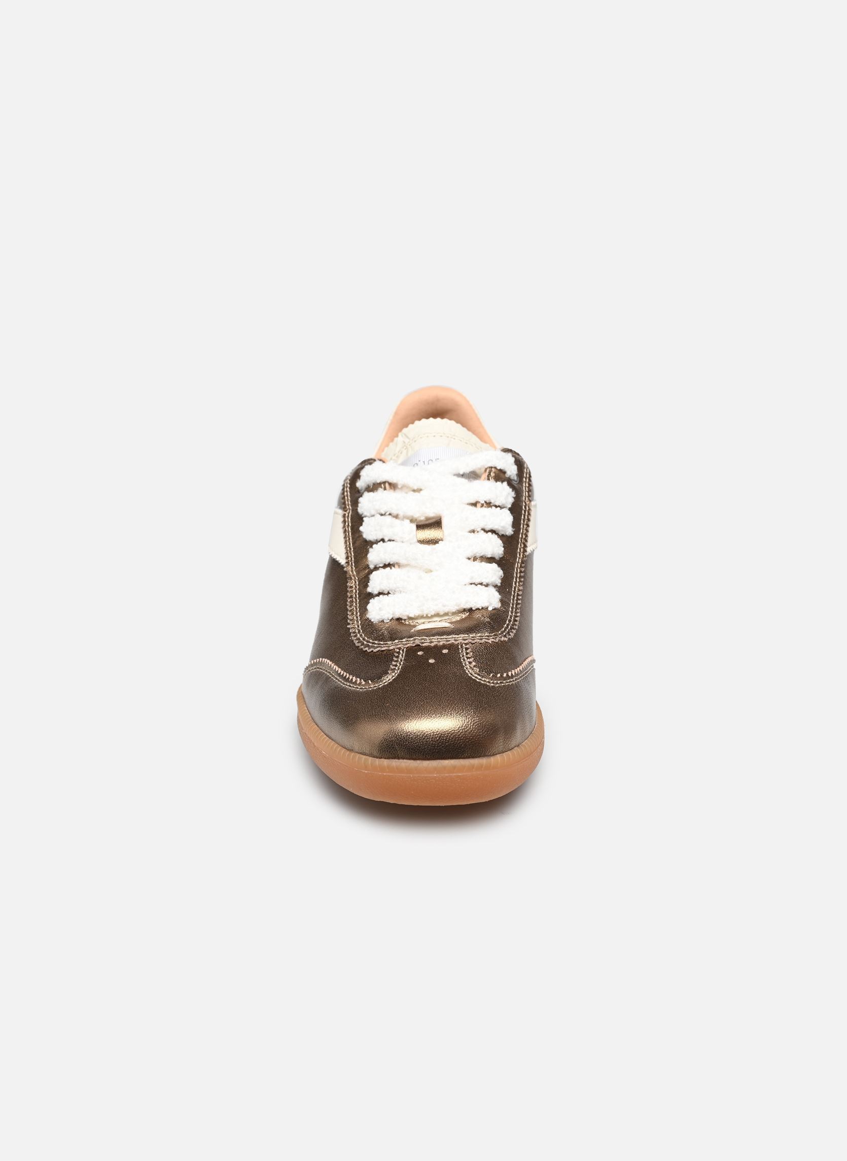 Baskets basses NOVA femme or et bronze 0-105 Baskets basses NOVA femme or et bronze Dark Gold Metallic Dirty
