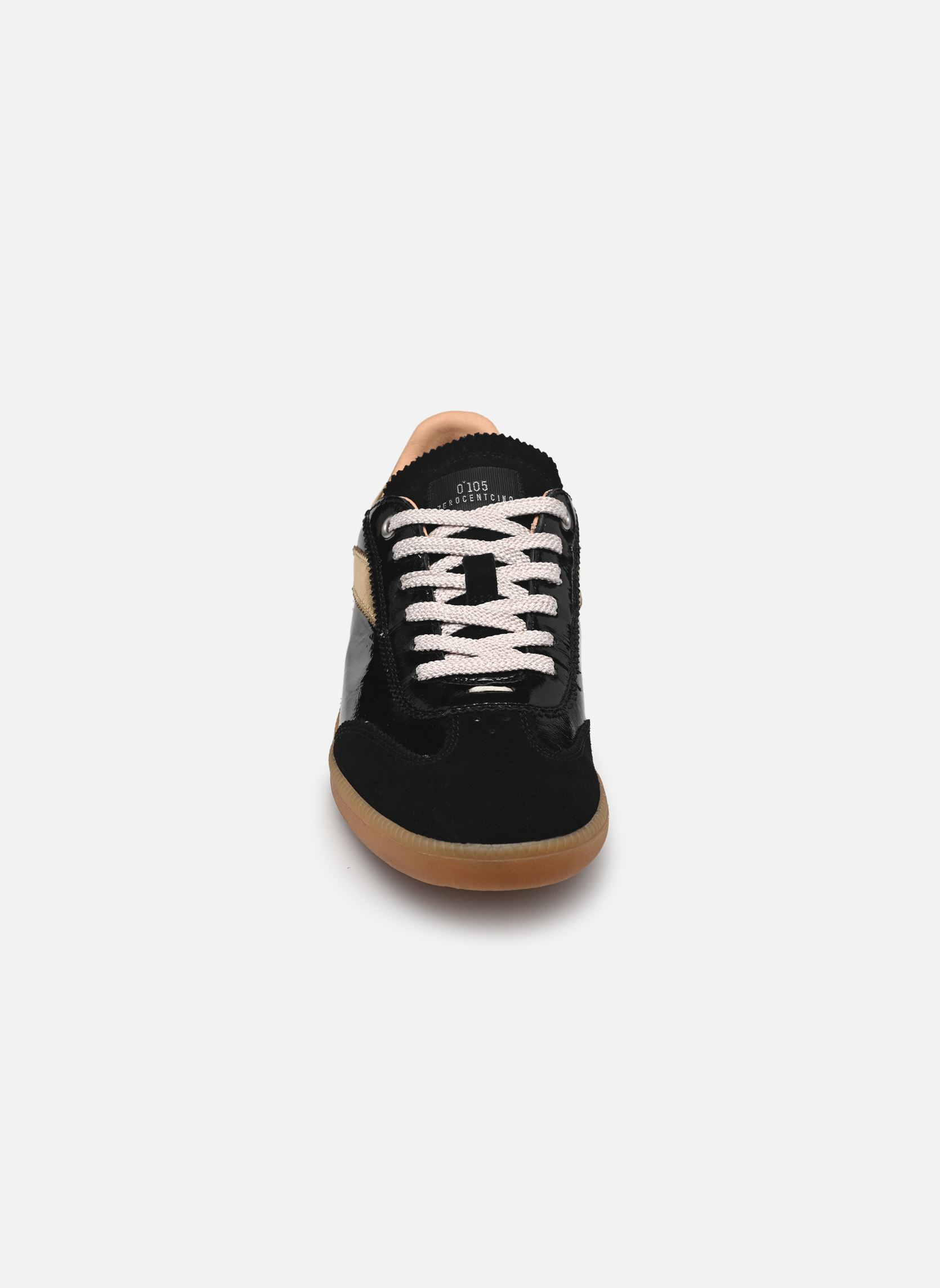 Niedrige Sneaker NOVA damen schwarz 0-105 Niedrige Sneaker NOVA damen schwarz Black polish