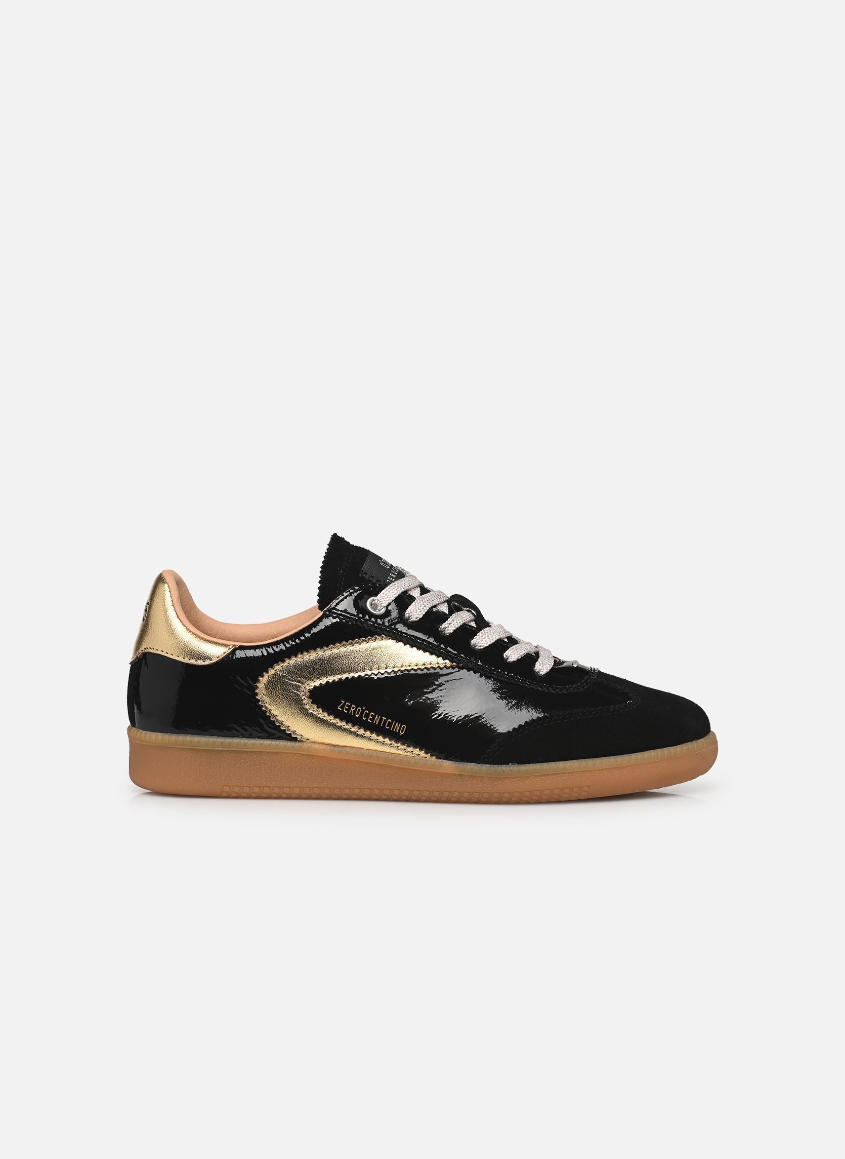Niedrige Sneaker NOVA damen schwarz 0-105 Niedrige Sneaker NOVA damen schwarz Black polish