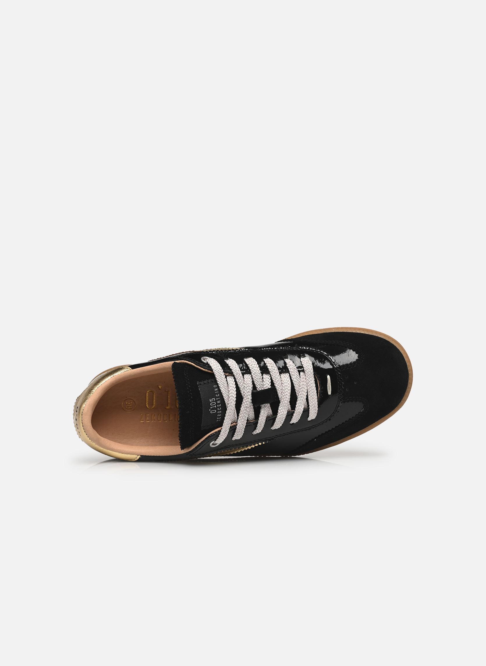 Niedrige Sneaker NOVA damen schwarz 0-105 Niedrige Sneaker NOVA damen schwarz Black polish