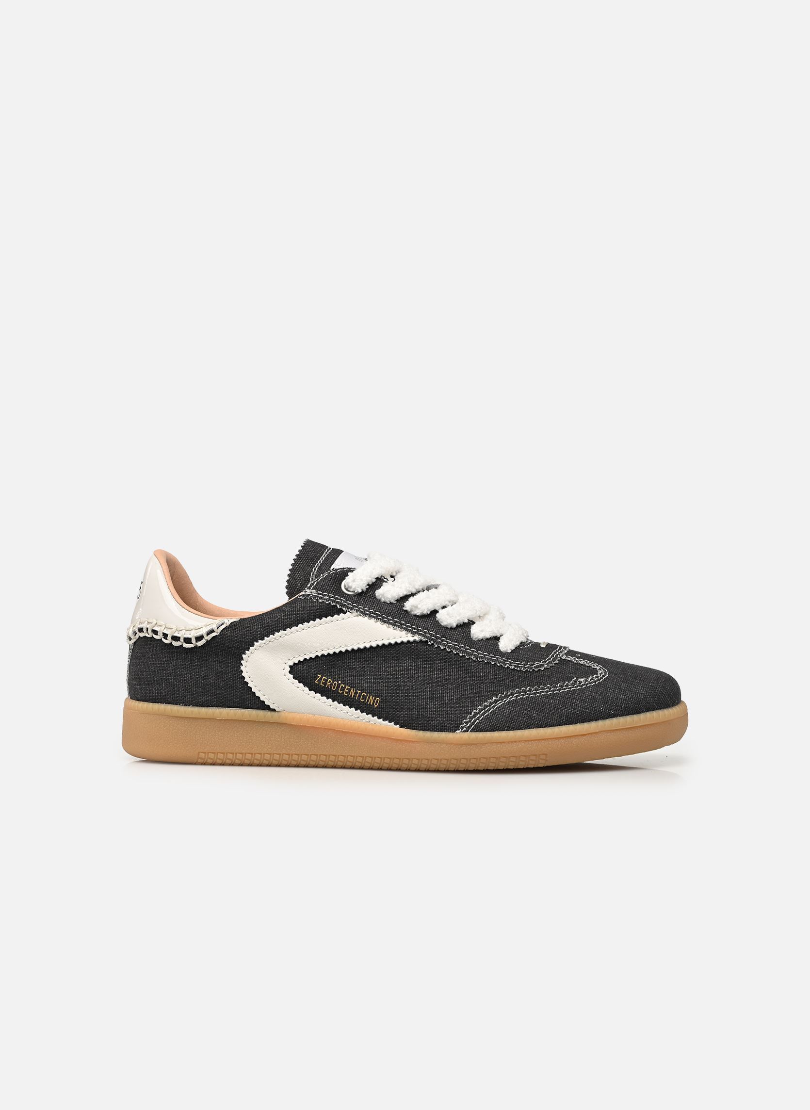 Lage sneakers NOVA dames zwart 0-105 Lage sneakers NOVA dames zwart Cnv Carbon