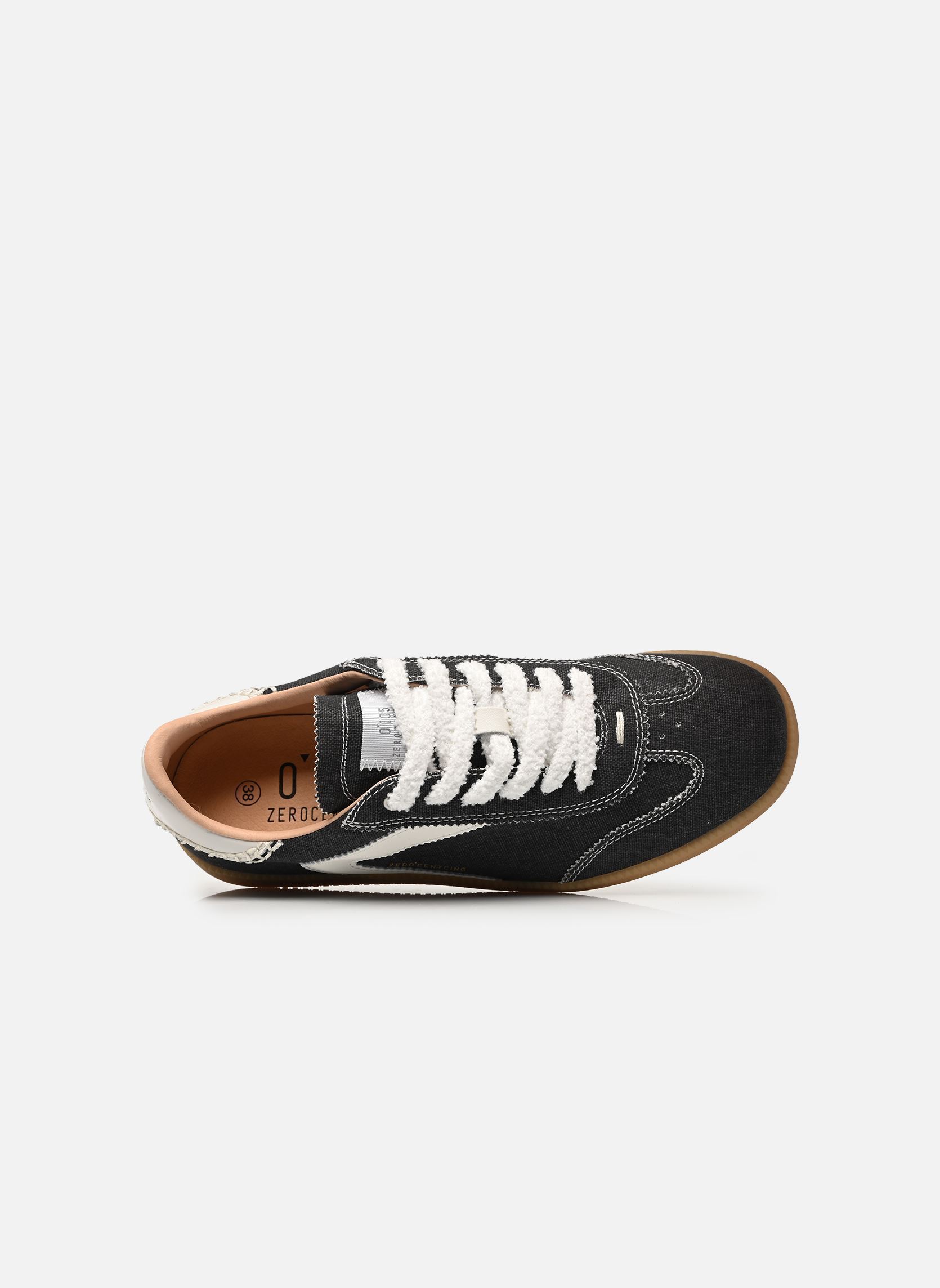Lage sneakers NOVA dames zwart 0-105 Lage sneakers NOVA dames zwart Cnv Carbon