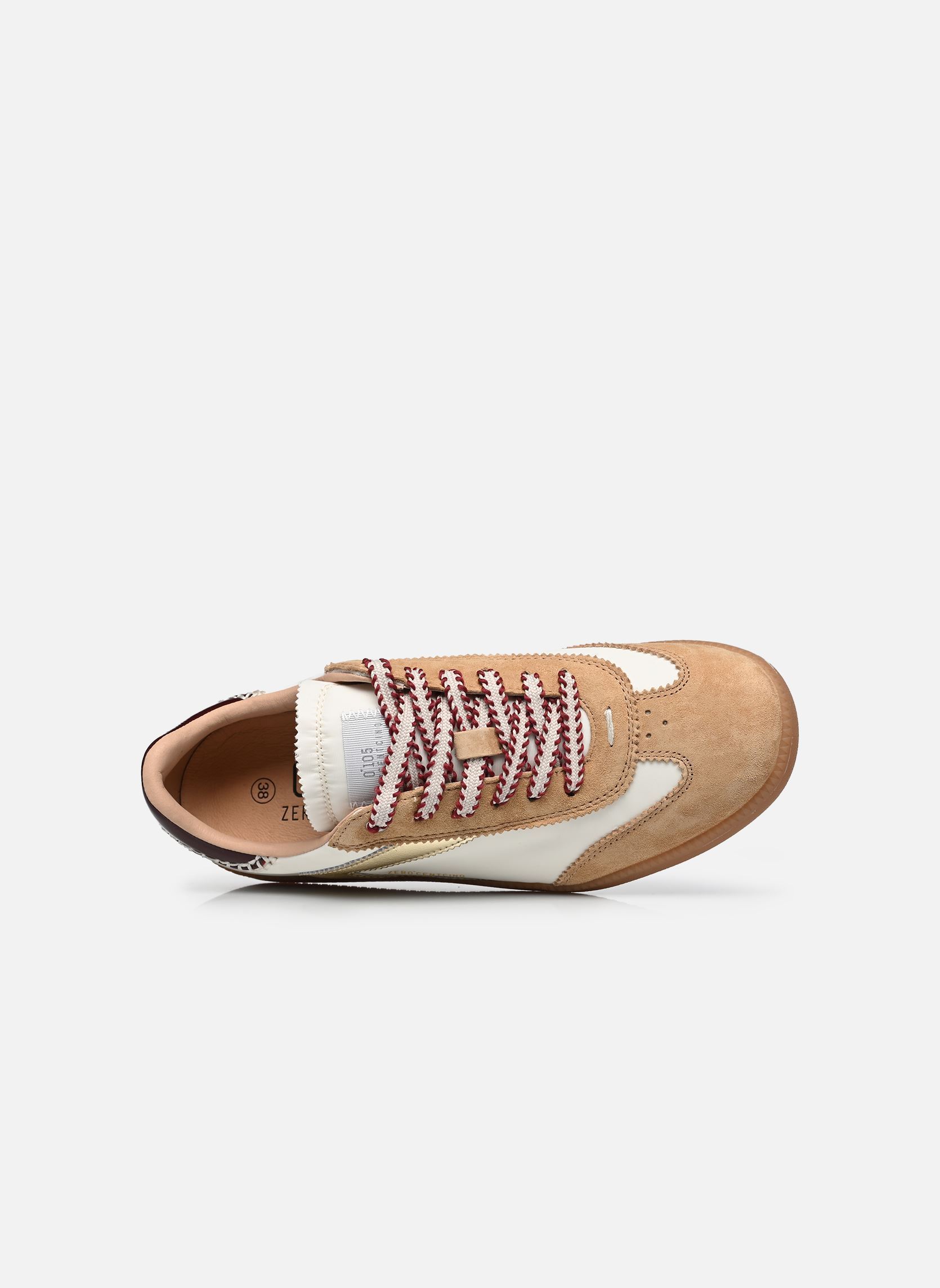 Baskets basses NOVA femme marron 0-105 Baskets basses NOVA femme marron Wht Tan