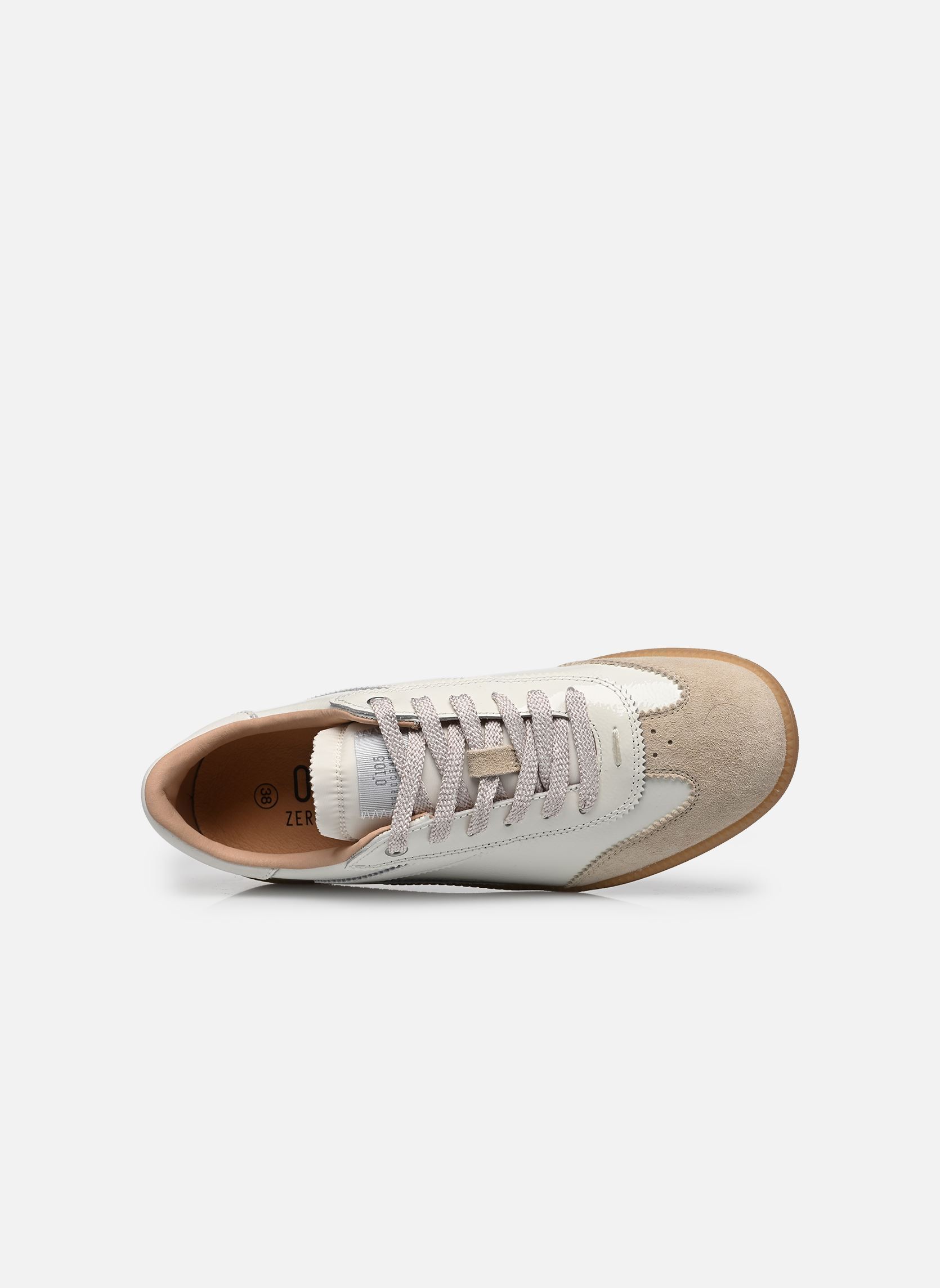 Niedrige Sneaker NOVA damen weiß 0-105 Niedrige Sneaker NOVA damen weiß Pure Polish