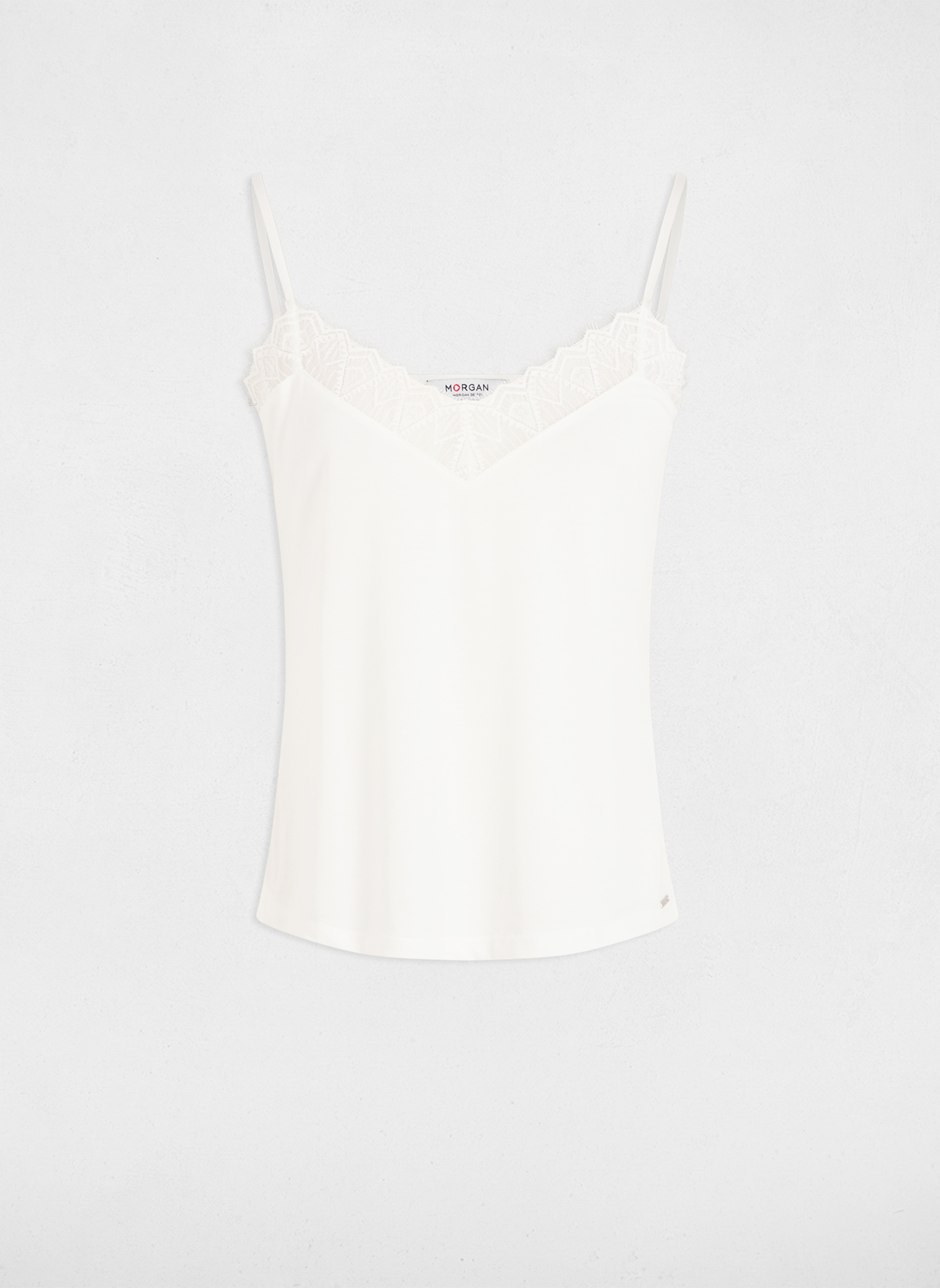 Débardeurs 242-BETINA femme blanc Morgan Débardeurs 242-BETINA femme blanc Blanc