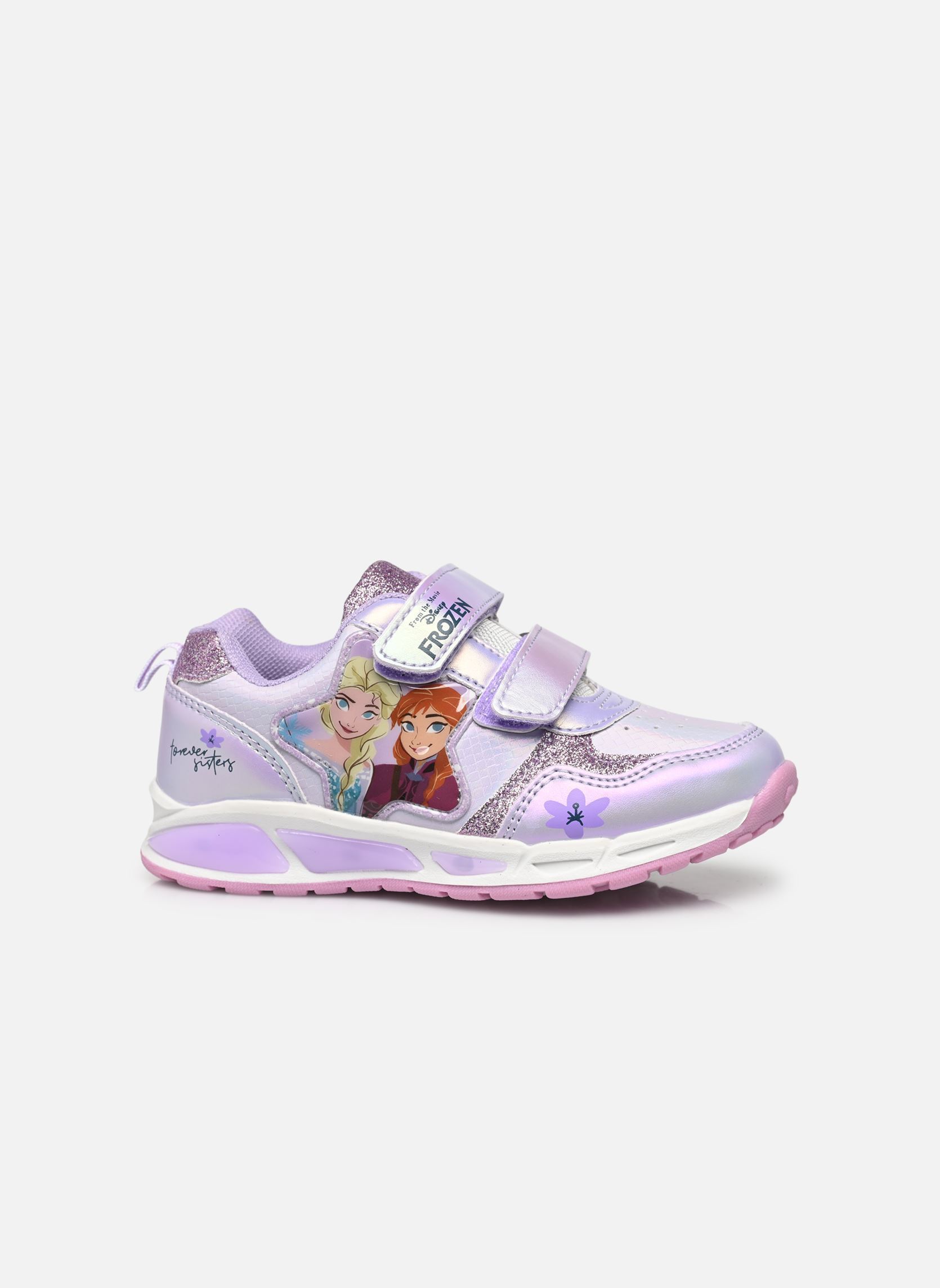 Baskets Baskets FROZEN fille violet MADE BY Baskets Baskets FROZEN fille violet BLANC