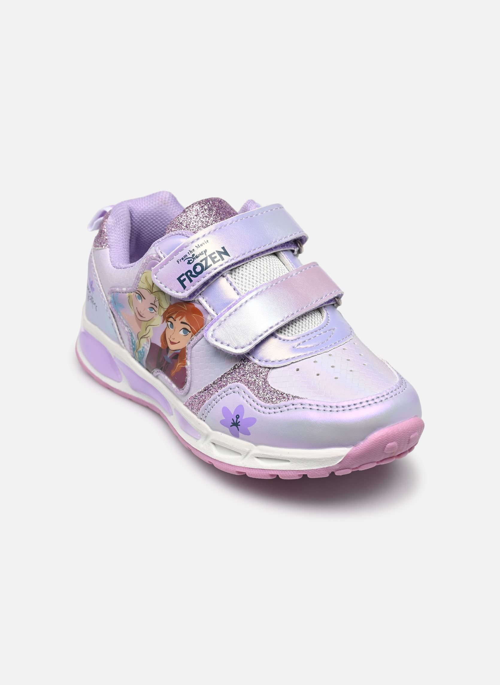 Baskets Baskets FROZEN fille violet MADE BY Baskets Baskets FROZEN fille violet BLANC
