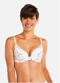 Brassières Soutien-gorge ampliforme coque moulée multico blanc Entracte femme multicolore Pomm'Poire Brassières Soutien-gorge ampliforme coque moulée multico blanc Entracte femme multicolore Multicouleur