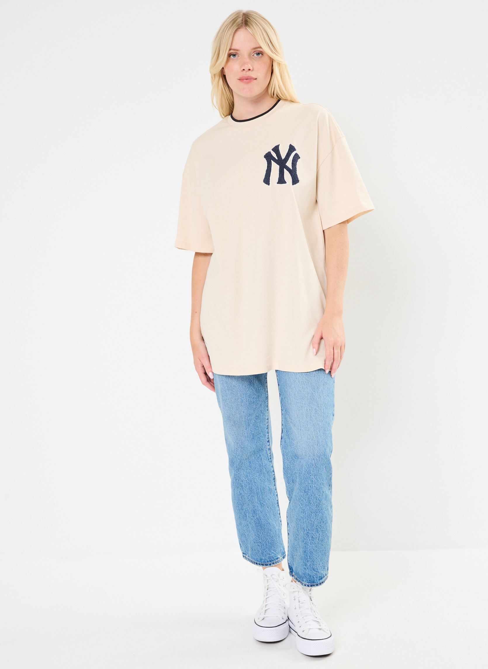 Langarm-T-Shirts World Series Tee New York Yankees - Unis damen weiß New Era Langarm-T-Shirts World Series Tee New York Yankees - Unis damen weiß NEW YORK YANKEES LTCNVY