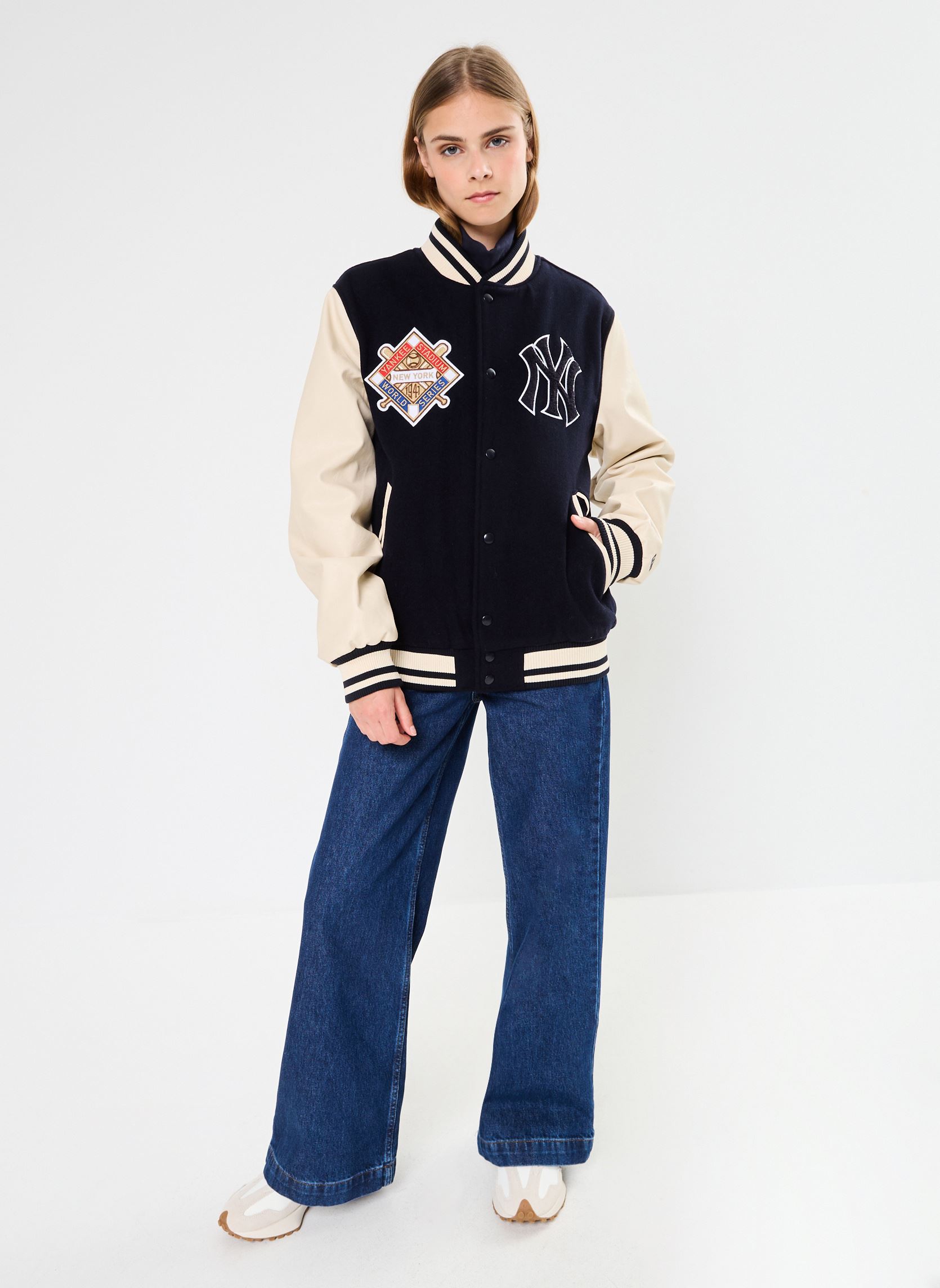 Blousons Varsity Jacket New York Yankees - Unisex femme bleu New Era Blousons Varsity Jacket New York Yankees - Unisex femme bleu NEW YORK YANKEES NVYLTC