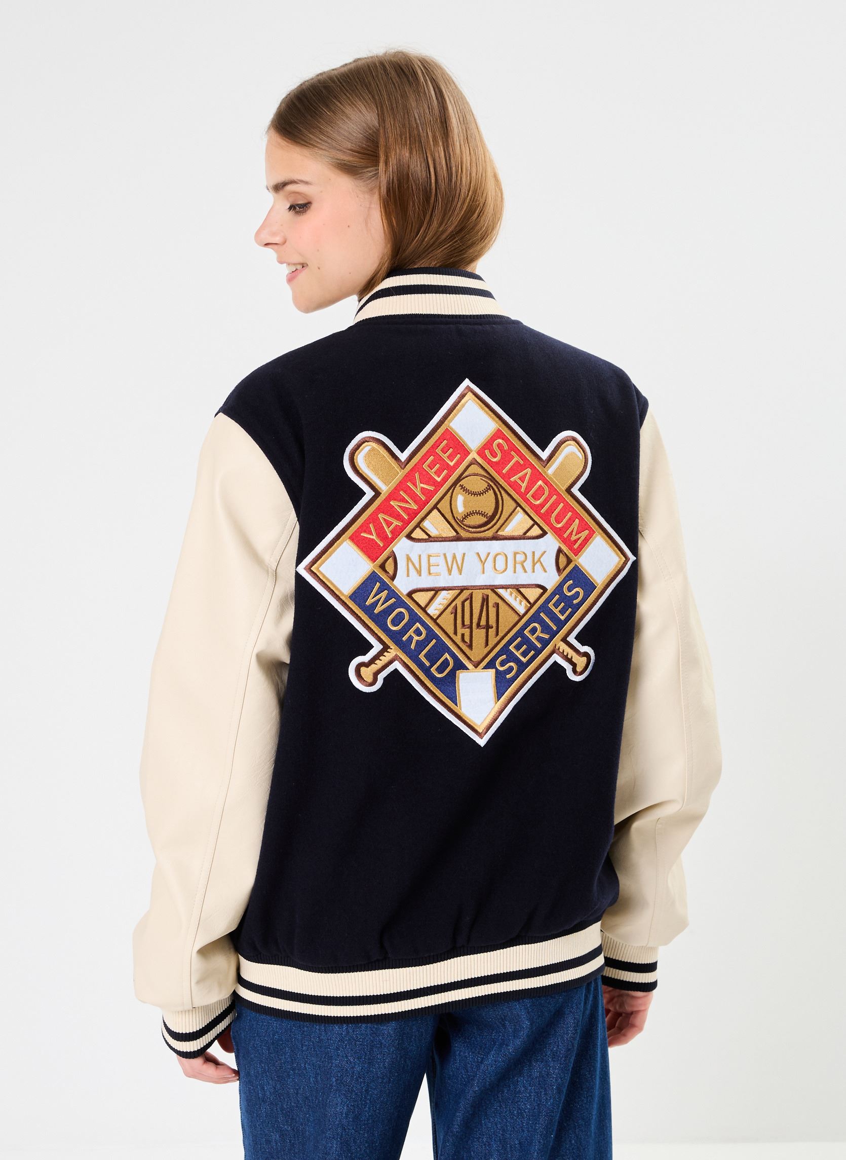 Blousons Varsity Jacket New York Yankees - Unisex femme bleu New Era Blousons Varsity Jacket New York Yankees - Unisex femme bleu NEW YORK YANKEES NVYLTC