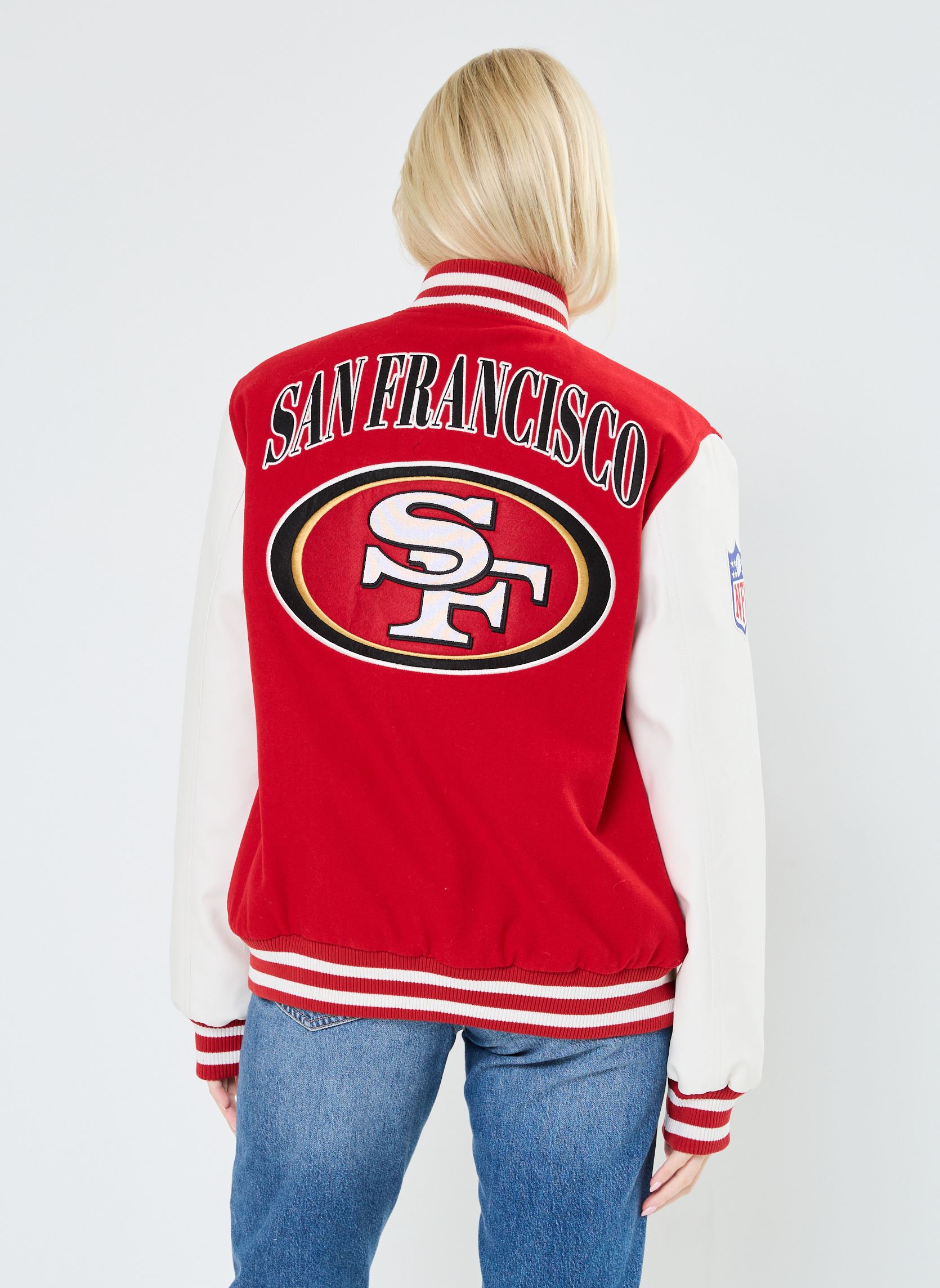 Blousons Varsity Jacket San Fransico 49ers - Unis femme rouge New Era Blousons Varsity Jacket San Fransico 49ers - Unis femme rouge SAN FRANCISCO 49ERS SCAWHI