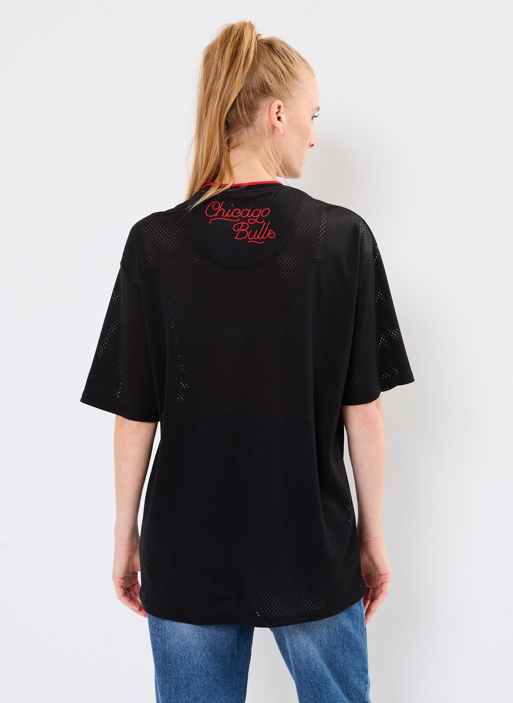 Tee-shirts manches longues Os Mesh Tee Chicago Bulls - Unisexe W femme noir New Era Tee-shirts manches longues Os Mesh Tee Chicago Bulls - Unisexe W femme noir CHICAGO BULLS BLKFDR