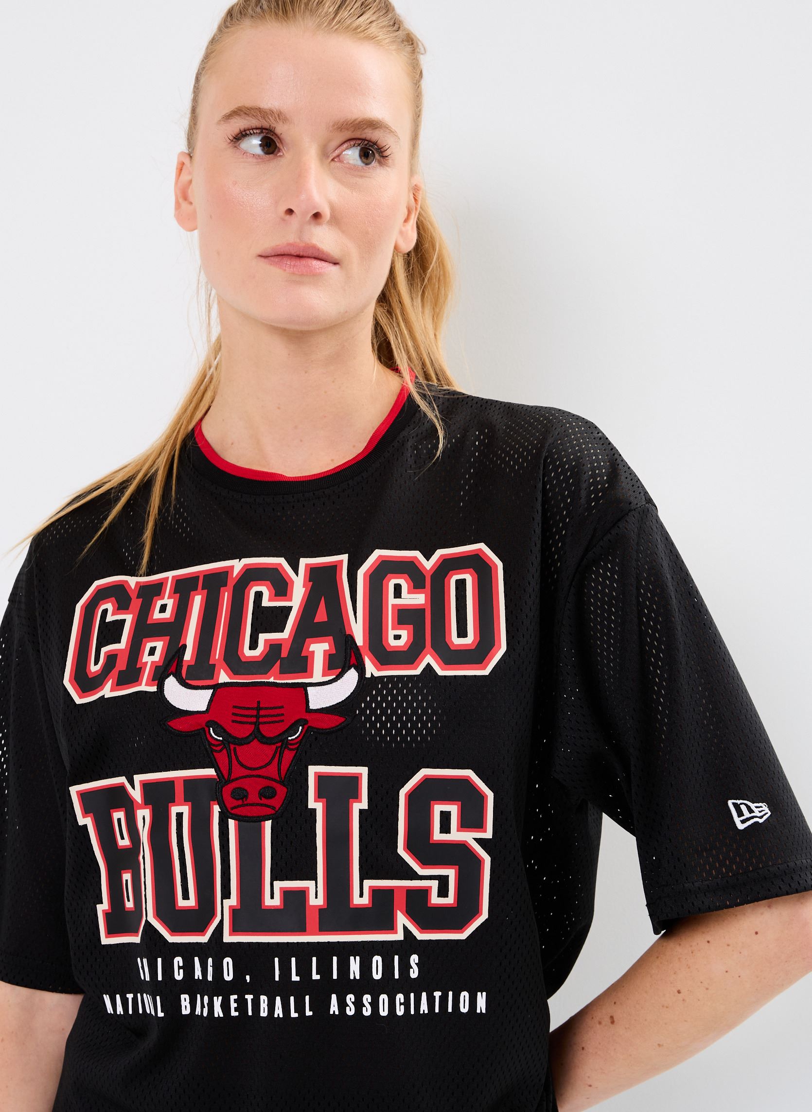 Tee-shirts manches longues Os Mesh Tee Chicago Bulls - Unisexe W femme noir New Era Tee-shirts manches longues Os Mesh Tee Chicago Bulls - Unisexe W femme noir CHICAGO BULLS BLKFDR