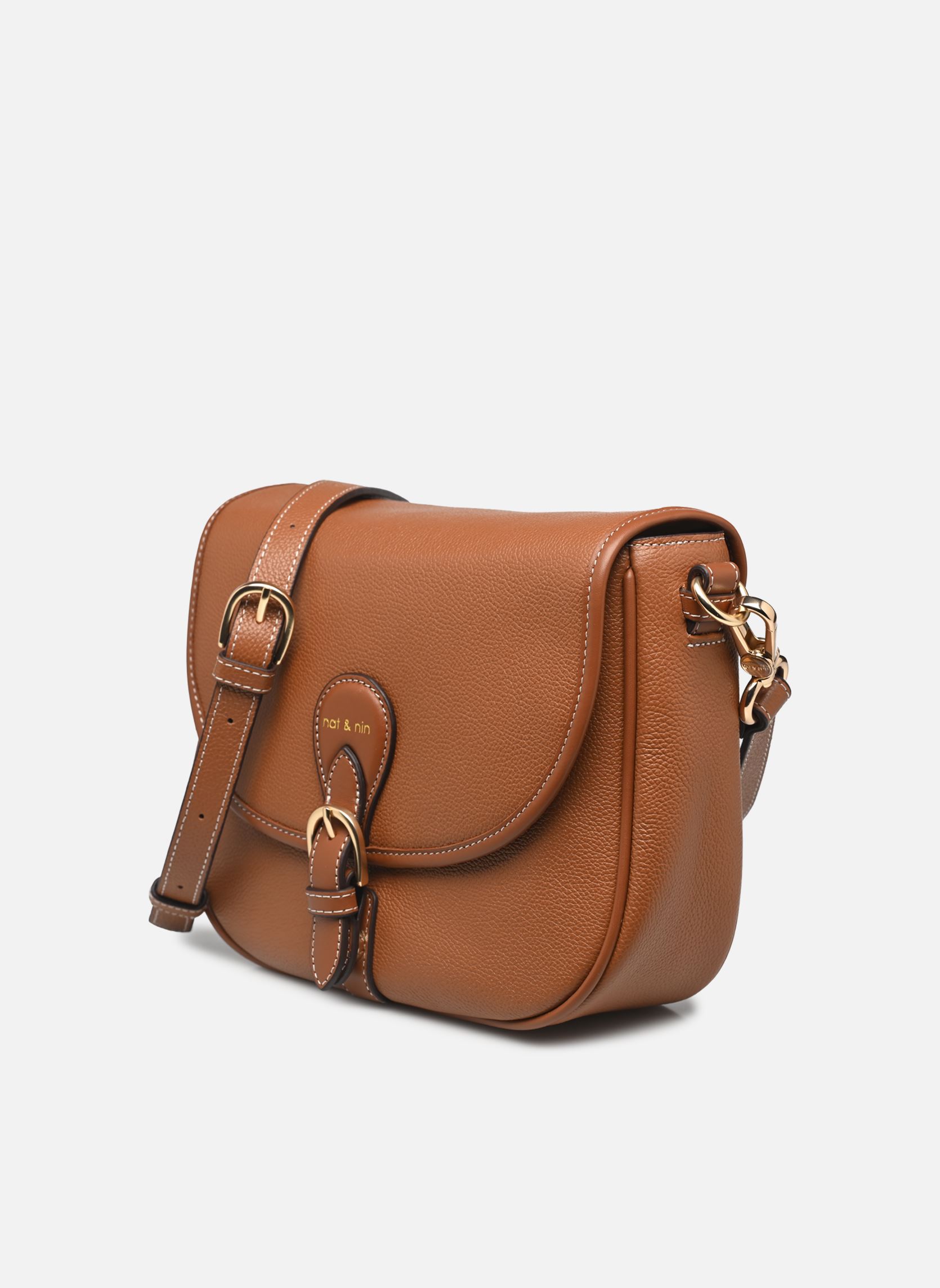 Sacs bandoulière Olivia femme marron Nat & Nin Sacs bandoulière Olivia femme marron NOISETTE