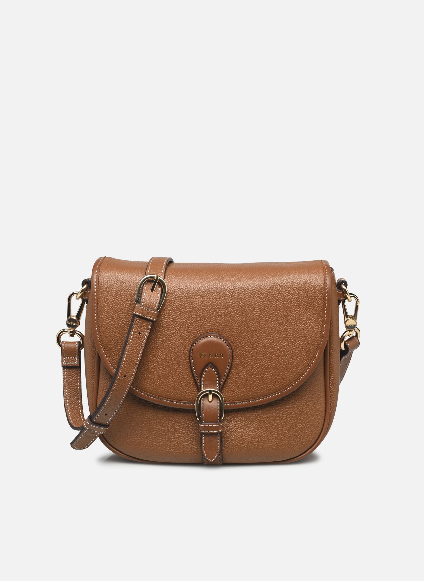 Sacs bandoulière Olivia femme marron Nat & Nin Sacs bandoulière Olivia femme marron NOISETTE