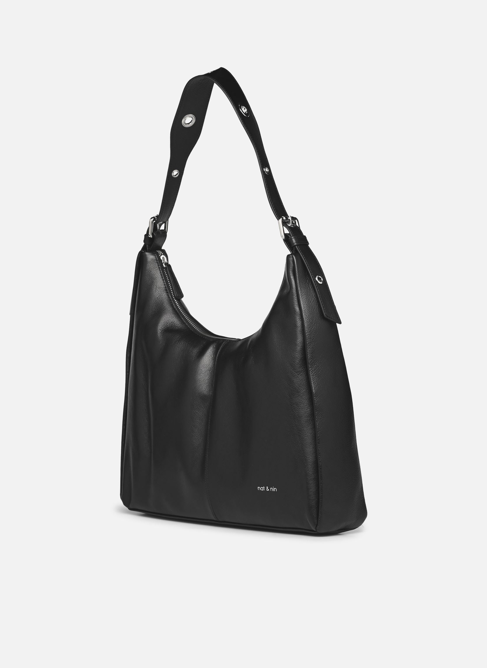 Schoudertassen Tina dames zwart Nat & Nin Schoudertassen Tina dames zwart NOIR