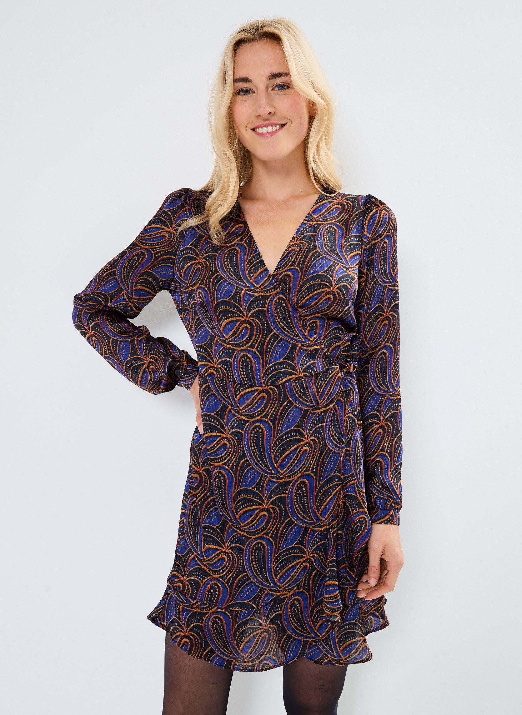 Robes ROSALYAN femme bleu Georgia Rose Robes ROSALYAN femme bleu BLEU VIF