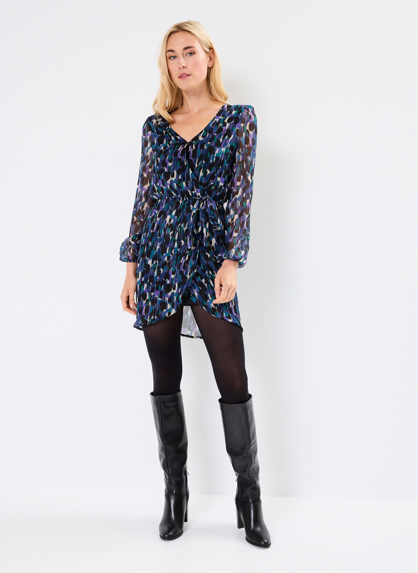 Robes RENNOD femme bleu Georgia Rose Robes RENNOD femme bleu BLEU FONCE