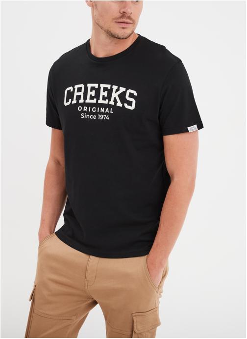 CREEKS Tee-shirts T-shirt - CRE1TUPAC_ORIGINLUCENT homme noir