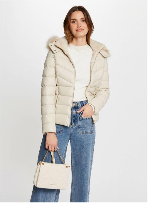 Morgan Doudounes 242-GKIDIA femme beige