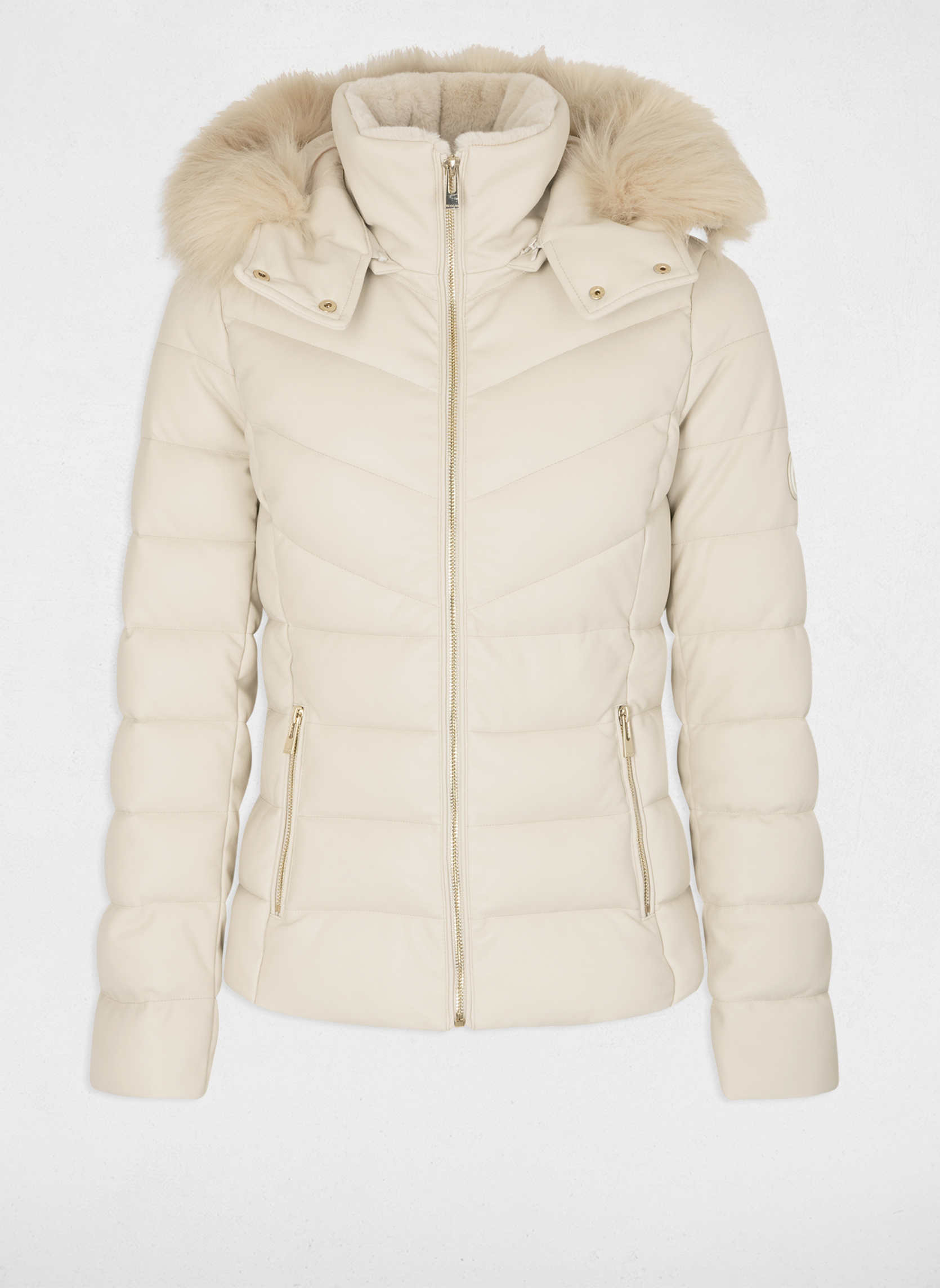 Doudounes 242-GKIDIA femme beige Morgan Doudounes 242-GKIDIA femme beige Beige