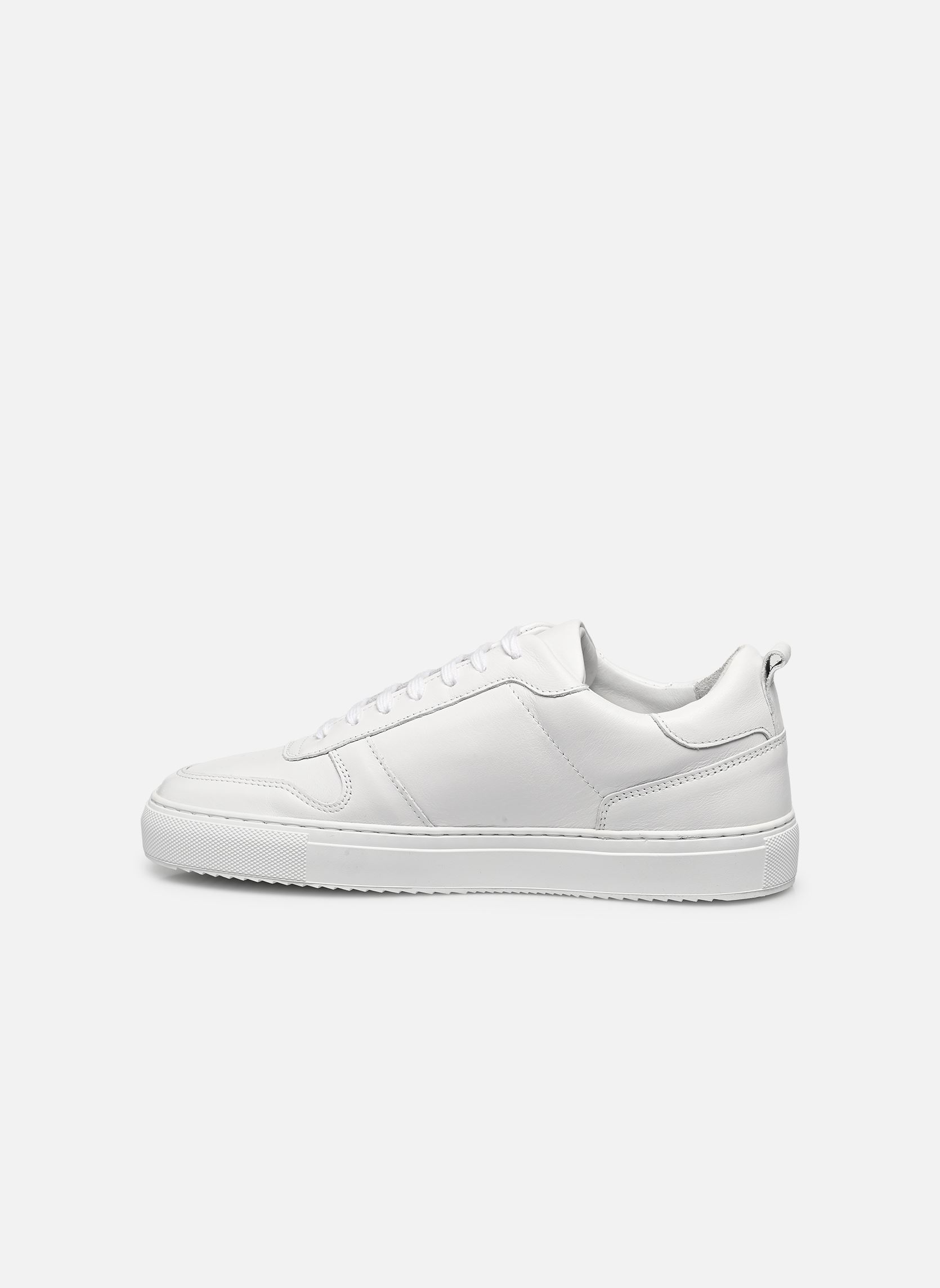 Baskets B0 MONOCHROMES femme blanc Belledonne Paris Baskets B0 MONOCHROMES femme blanc FULL WHITE