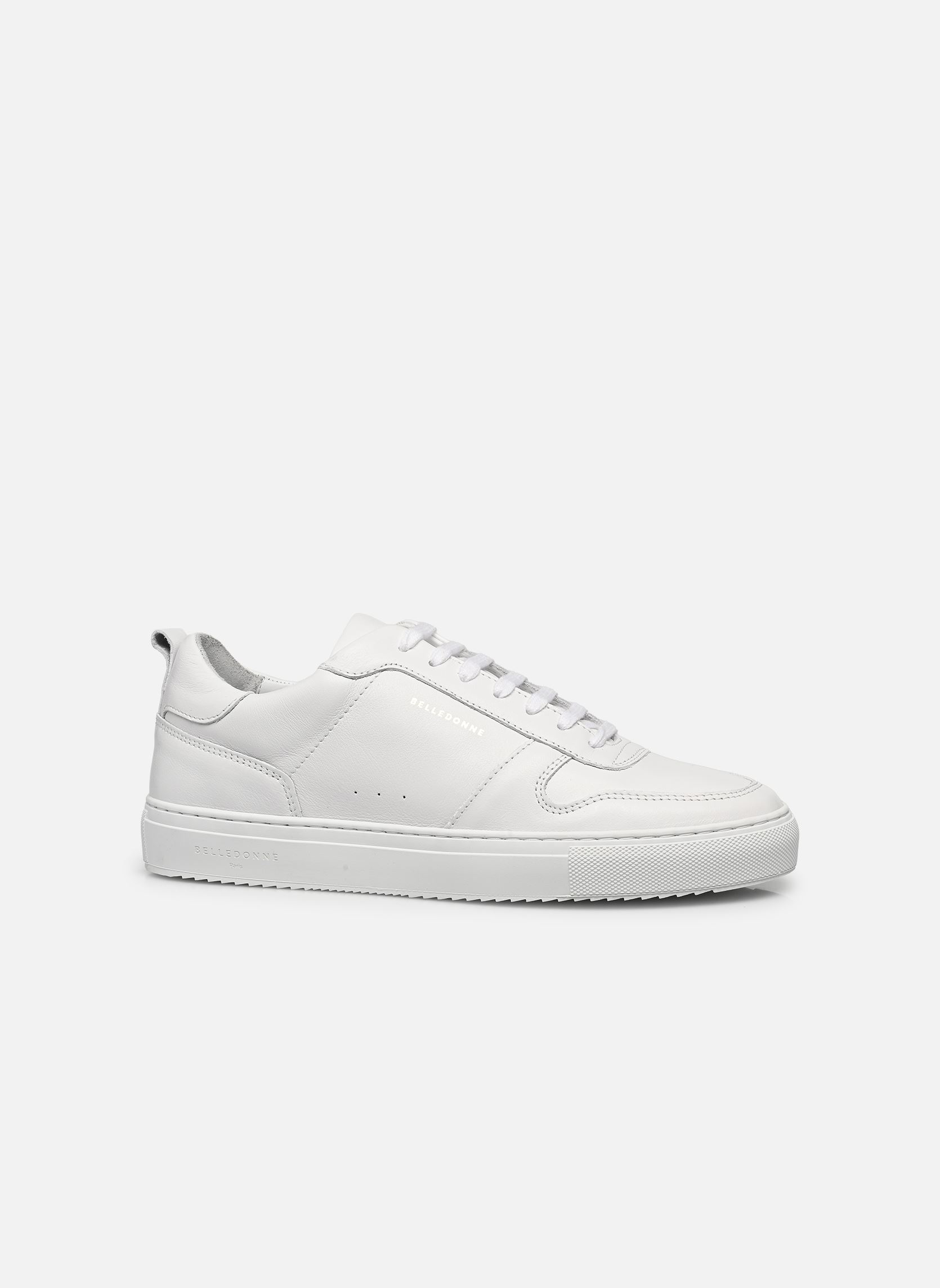 Baskets B0 MONOCHROMES femme blanc Belledonne Paris Baskets B0 MONOCHROMES femme blanc FULL WHITE