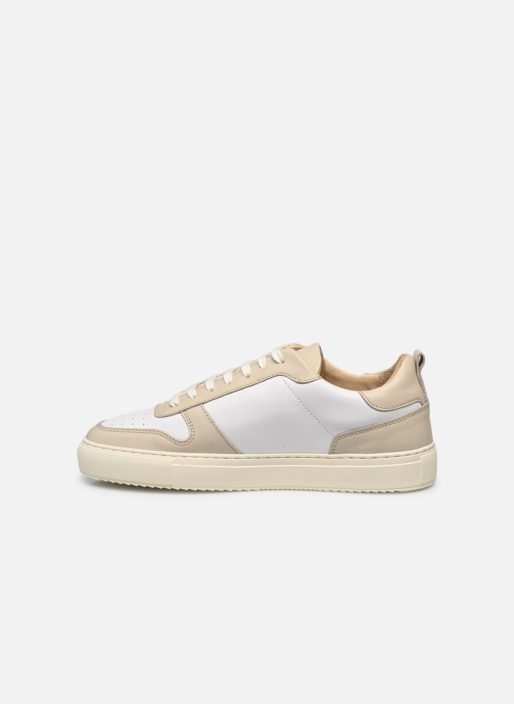 Baskets B0 RETRO W femme blanc Belledonne Paris Baskets B0 RETRO W femme blanc Beige