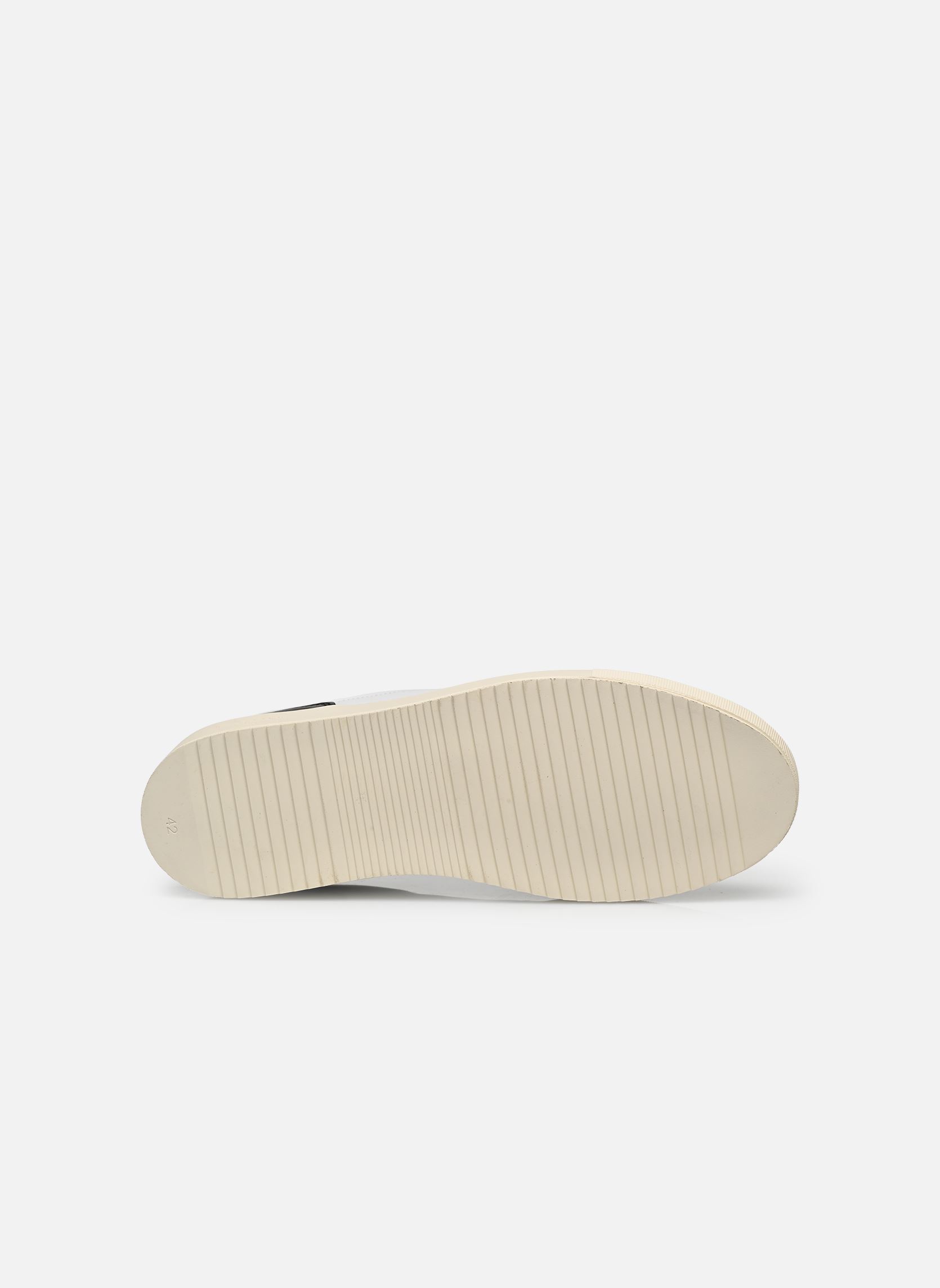 Baskets B0 RETRO M homme blanc Belledonne Paris Baskets B0 RETRO M homme blanc Black