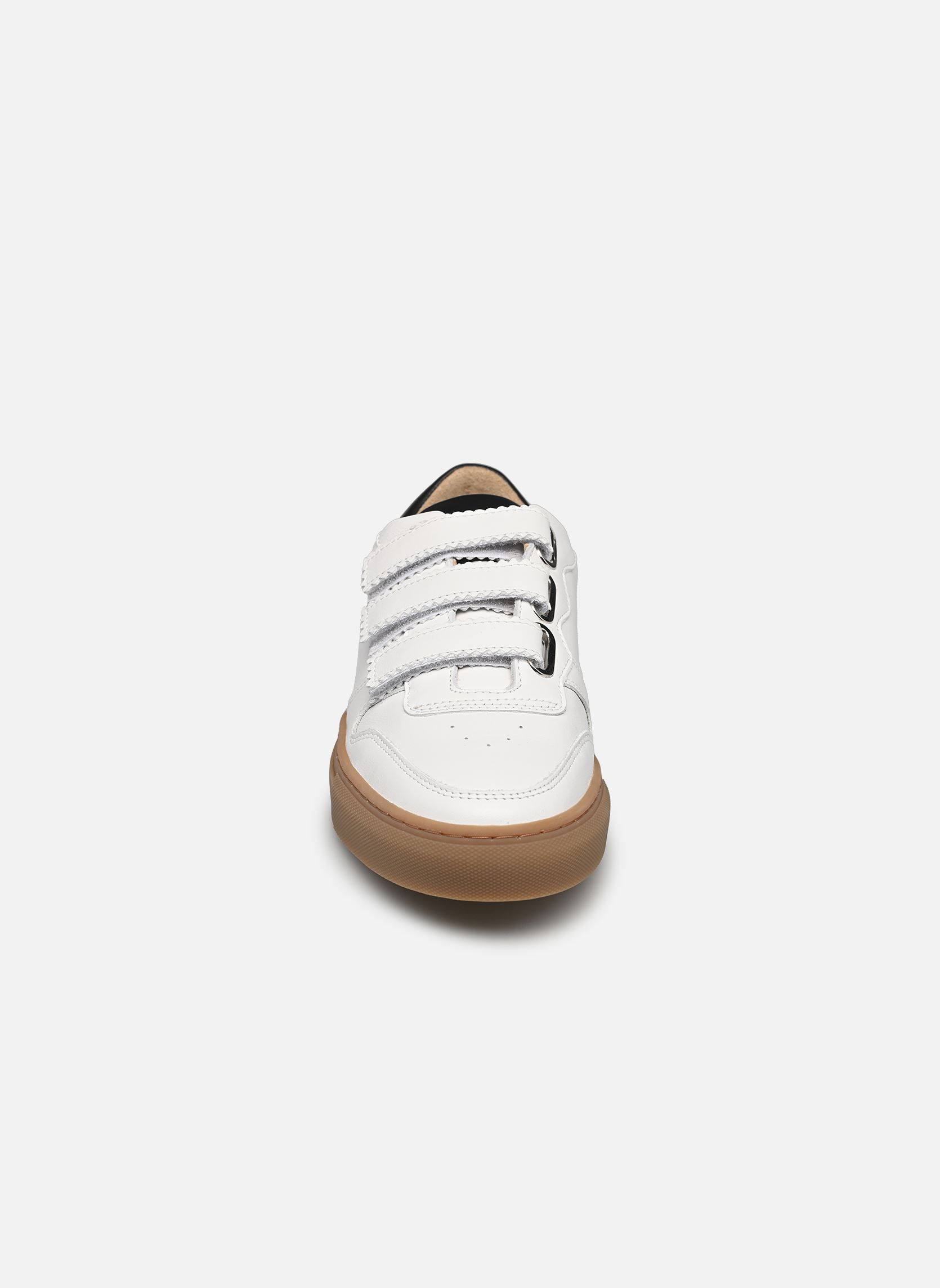 Baskets B0 VELCRO W femme blanc Belledonne Paris Baskets B0 VELCRO W femme blanc White black